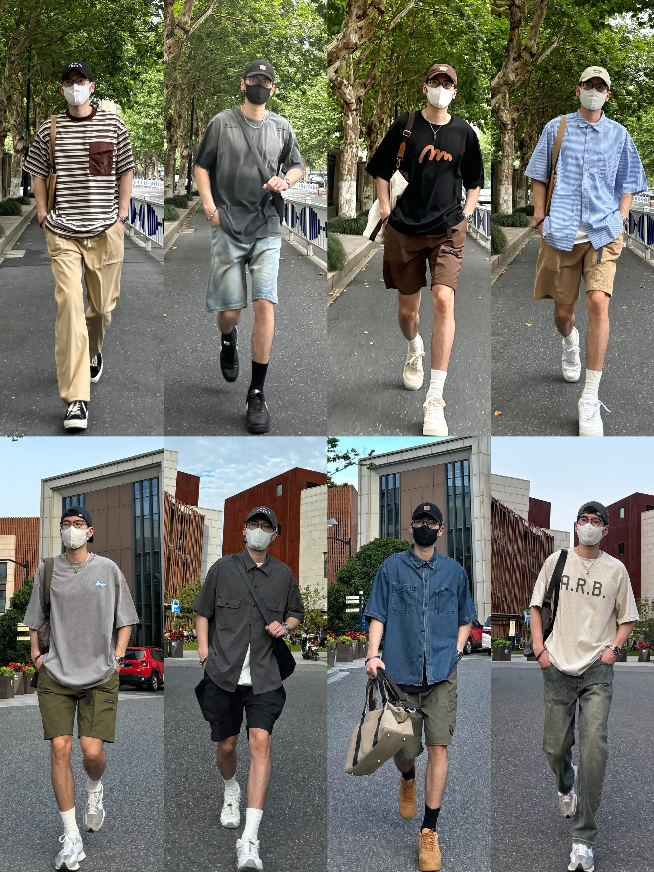 男生穿搭|一周夏季穿搭不重样😎