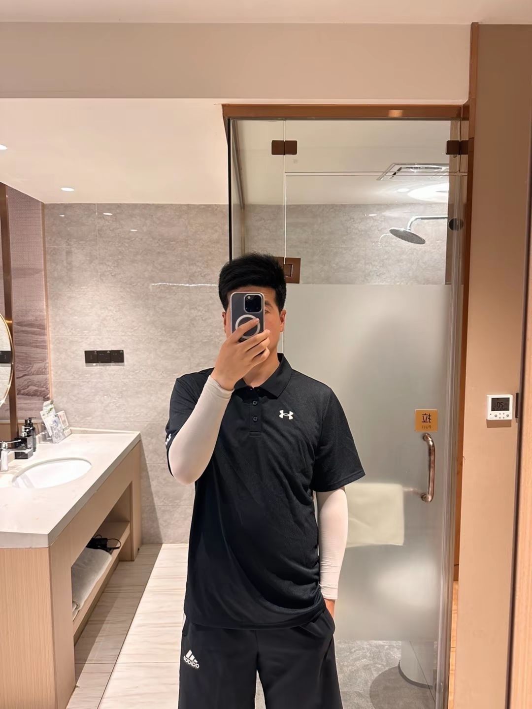 💥热力爆表！UA透气训练翻领短袖polo衫👕，你值得拥有！