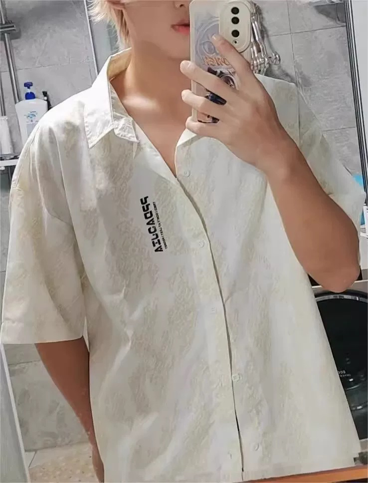 夏日清爽穿搭 日系男友look