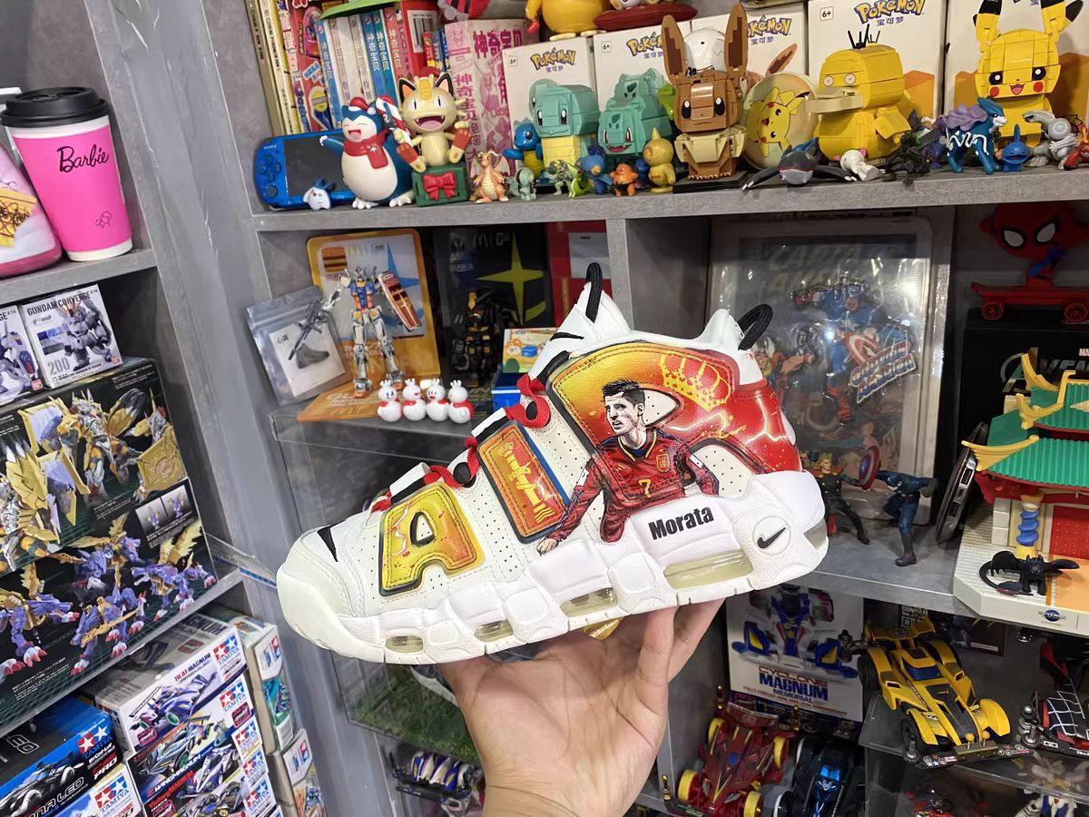 Nike/耐克 Air More Uptempo 大AIR皮蓬男女运动蓝球鞋415082-600