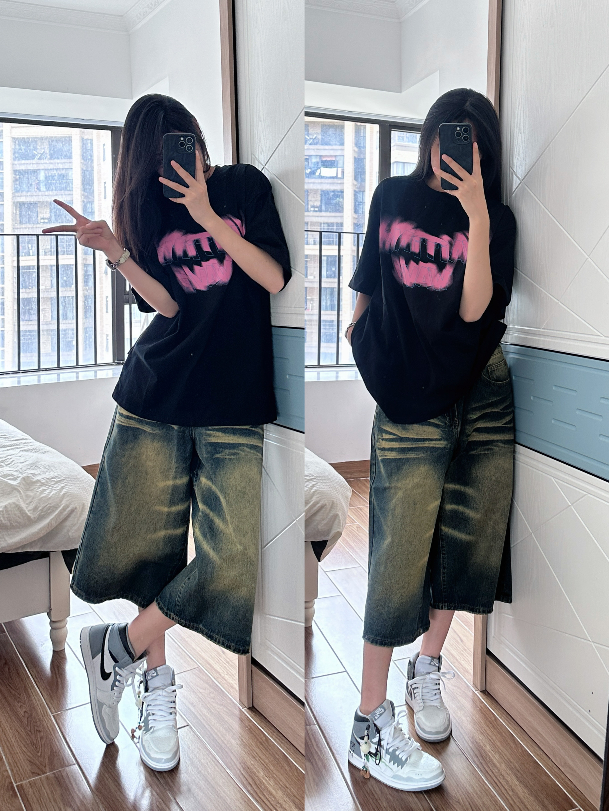 ootd｜好潮好有复古感一套