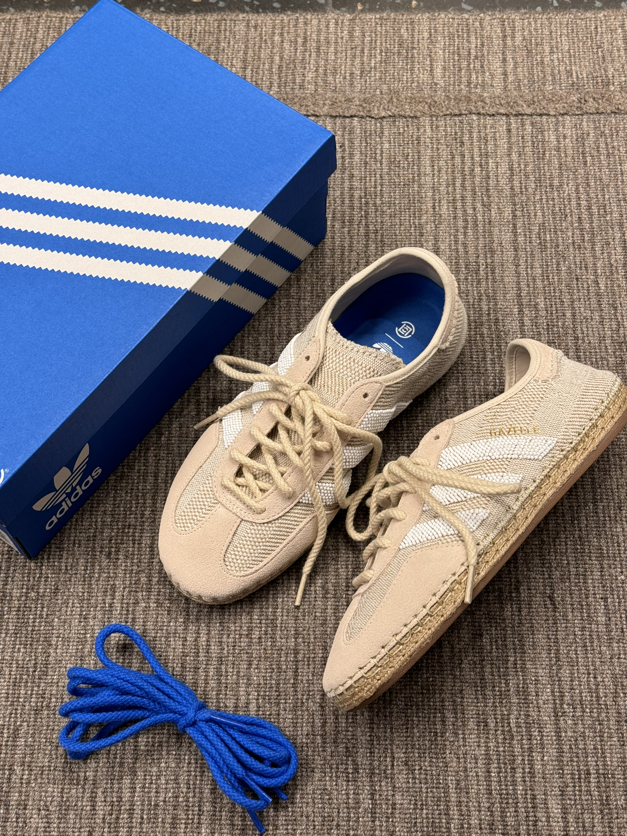 冠希哥的阿迪草鞋gazelle