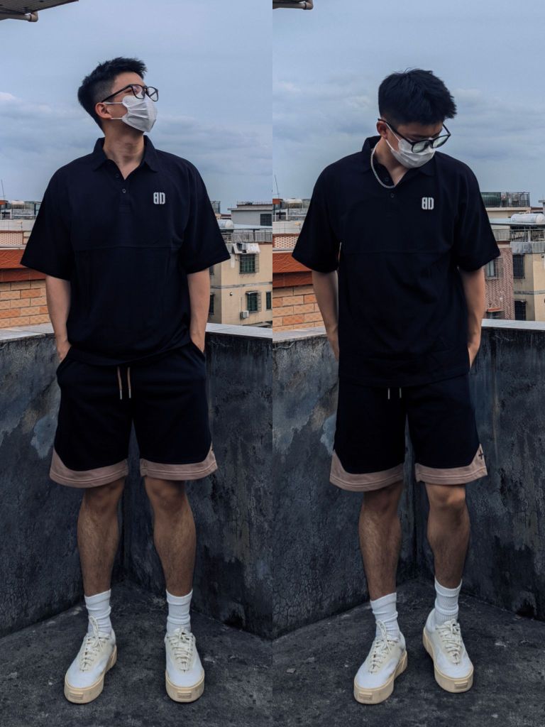 健身男生穿真的好帅啊