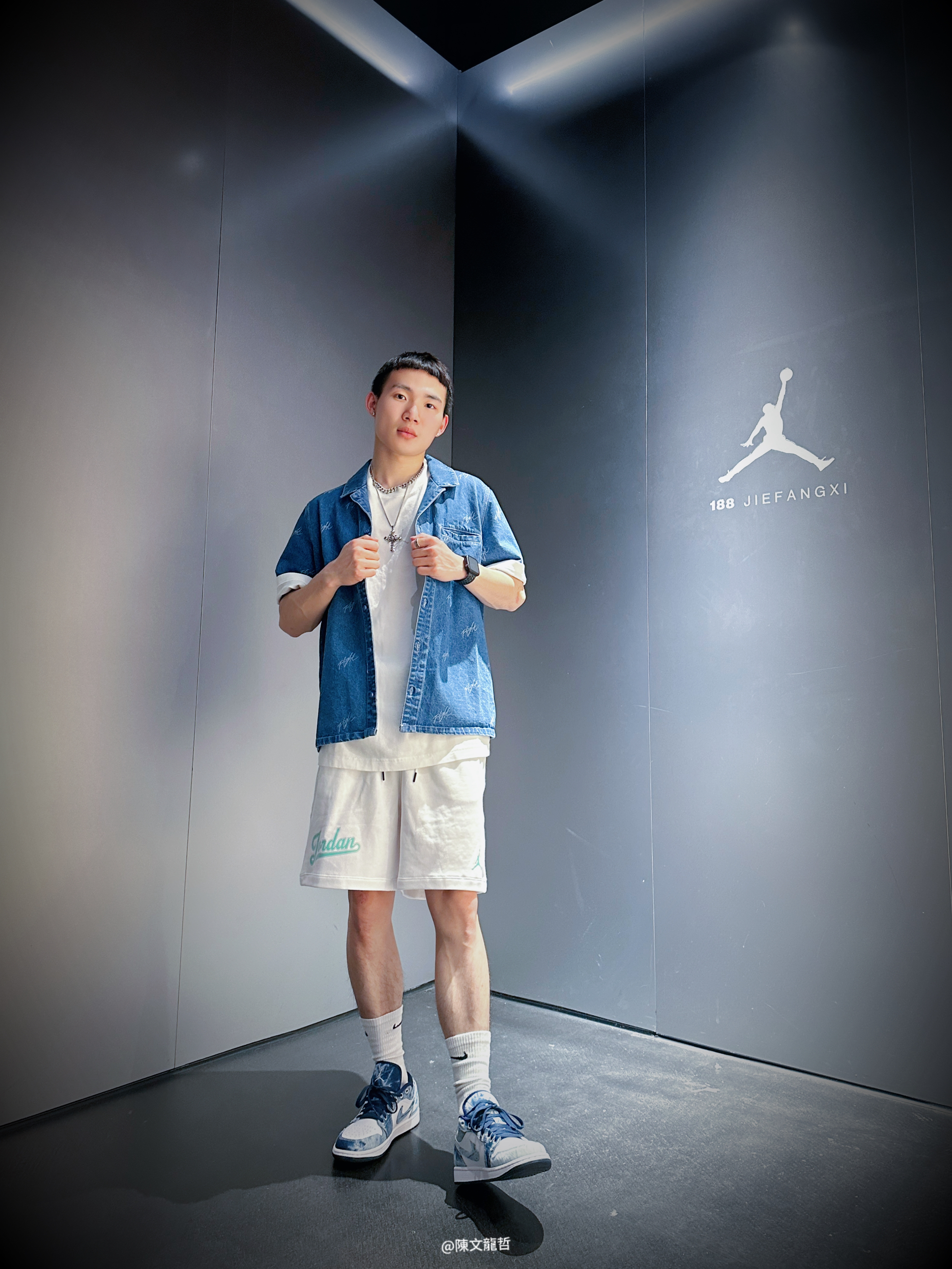 Jordan牛仔🤠🤠🤠穿搭分享🧭