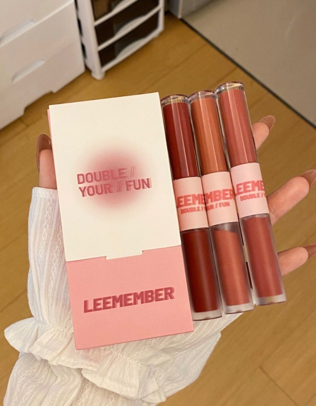 新品首发!荔萌双头唇釉出新了!唇蜜唇泥all in