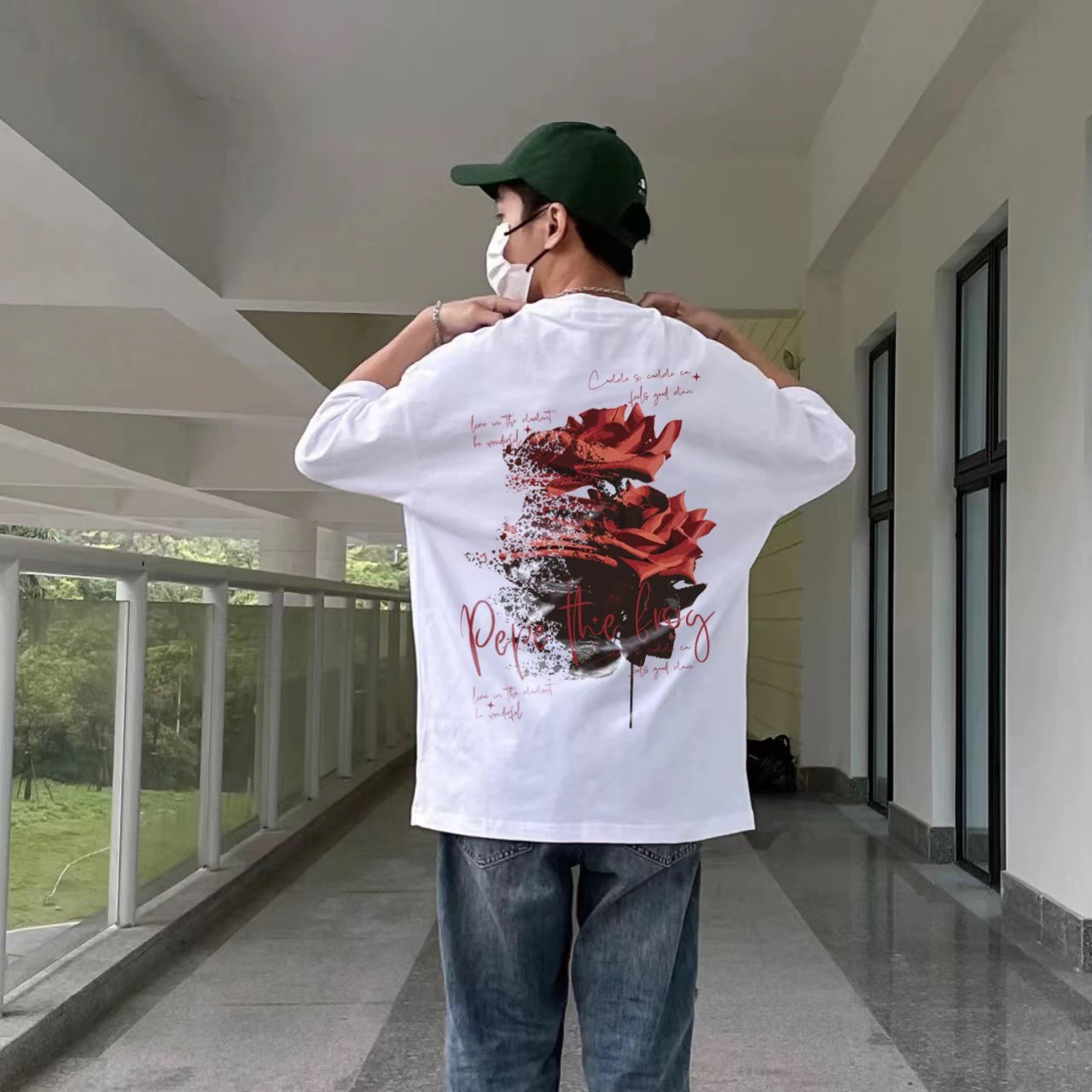 简约少年感t恤＋牛仔裤就很👌