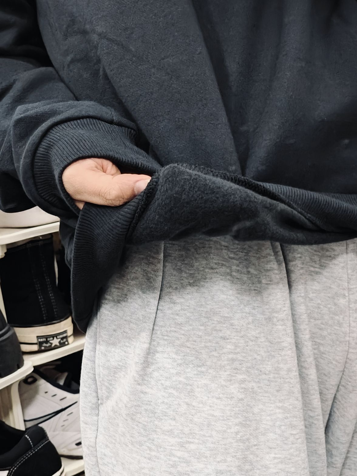 这个卫衣真的百搭