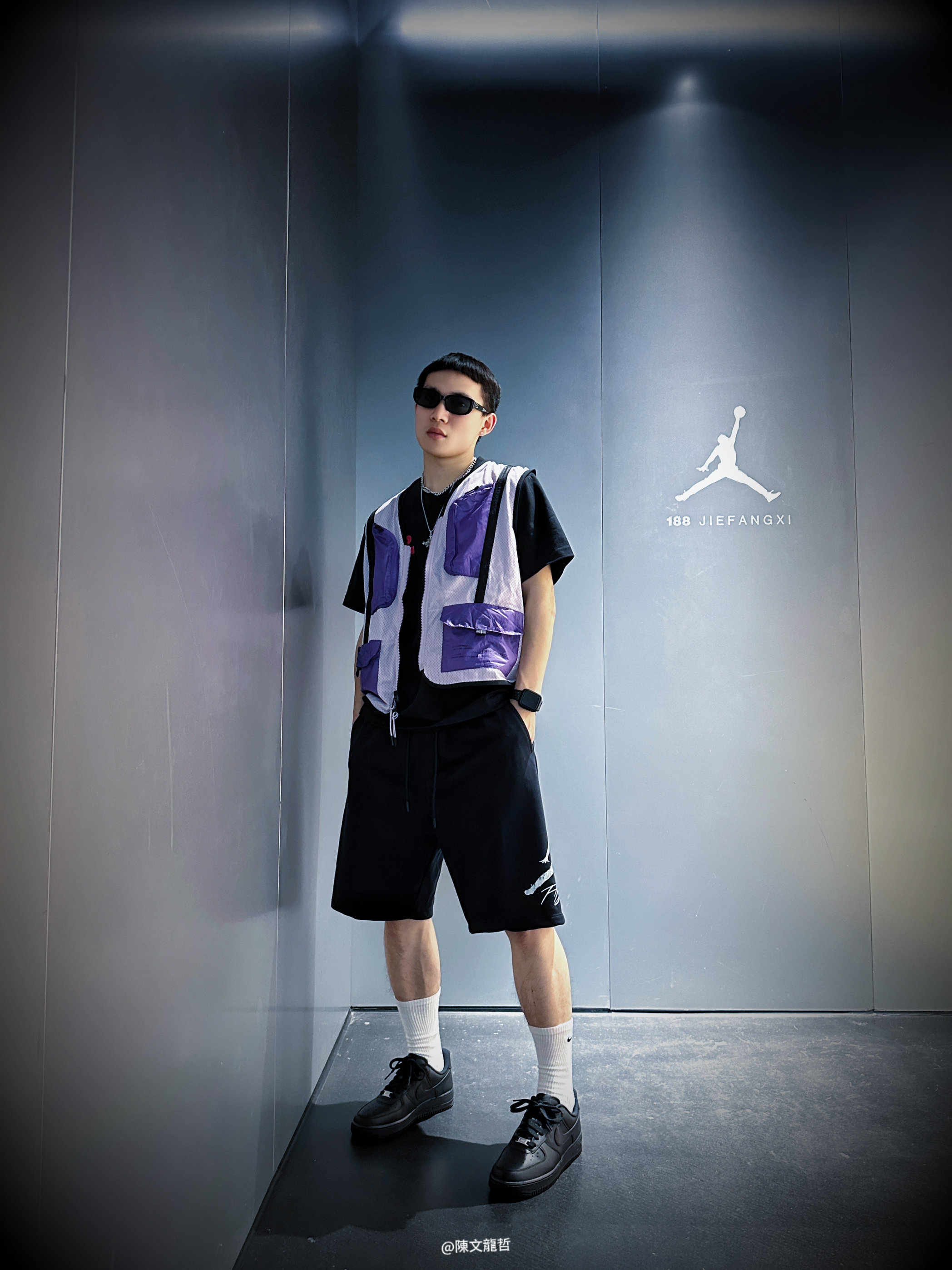 今天来一个(黑子)黑紫穿搭⚫️🟣⚫️🟣⚫️🟣