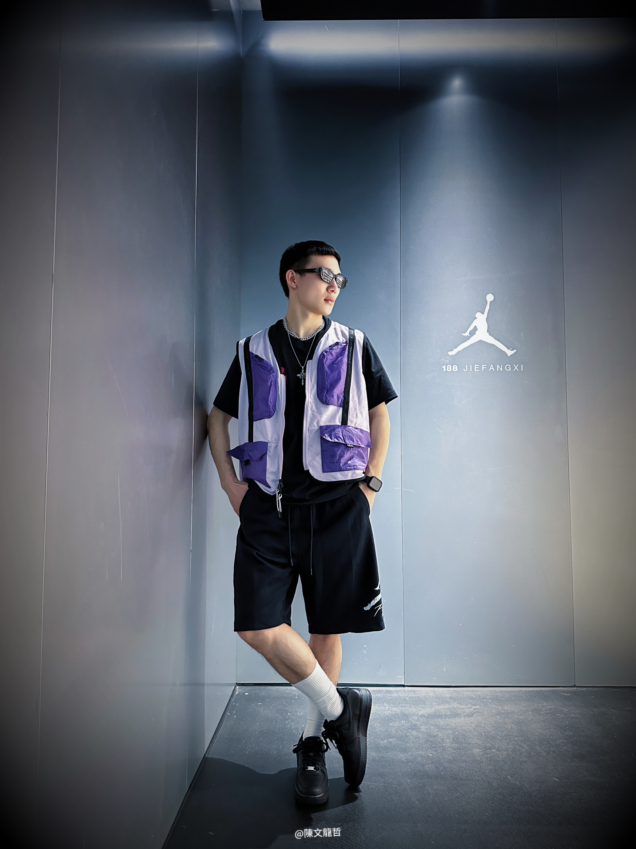 今天来一个(黑子)黑紫穿搭⚫️🟣⚫️🟣⚫️🟣