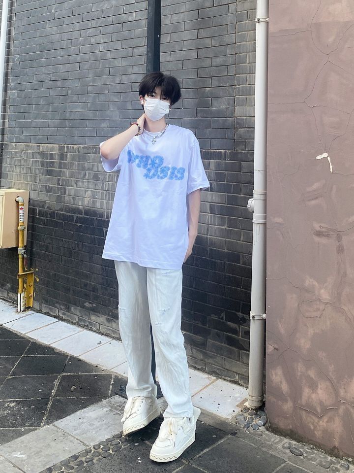 OOTD｜蓝白色系搭配真的好清新～