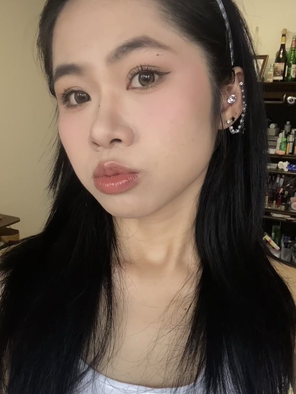 我真的没有接睫毛，真的爱了😍