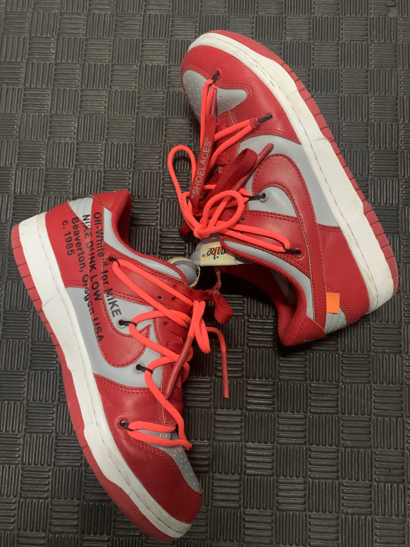 off-white dunk太适合夏天了