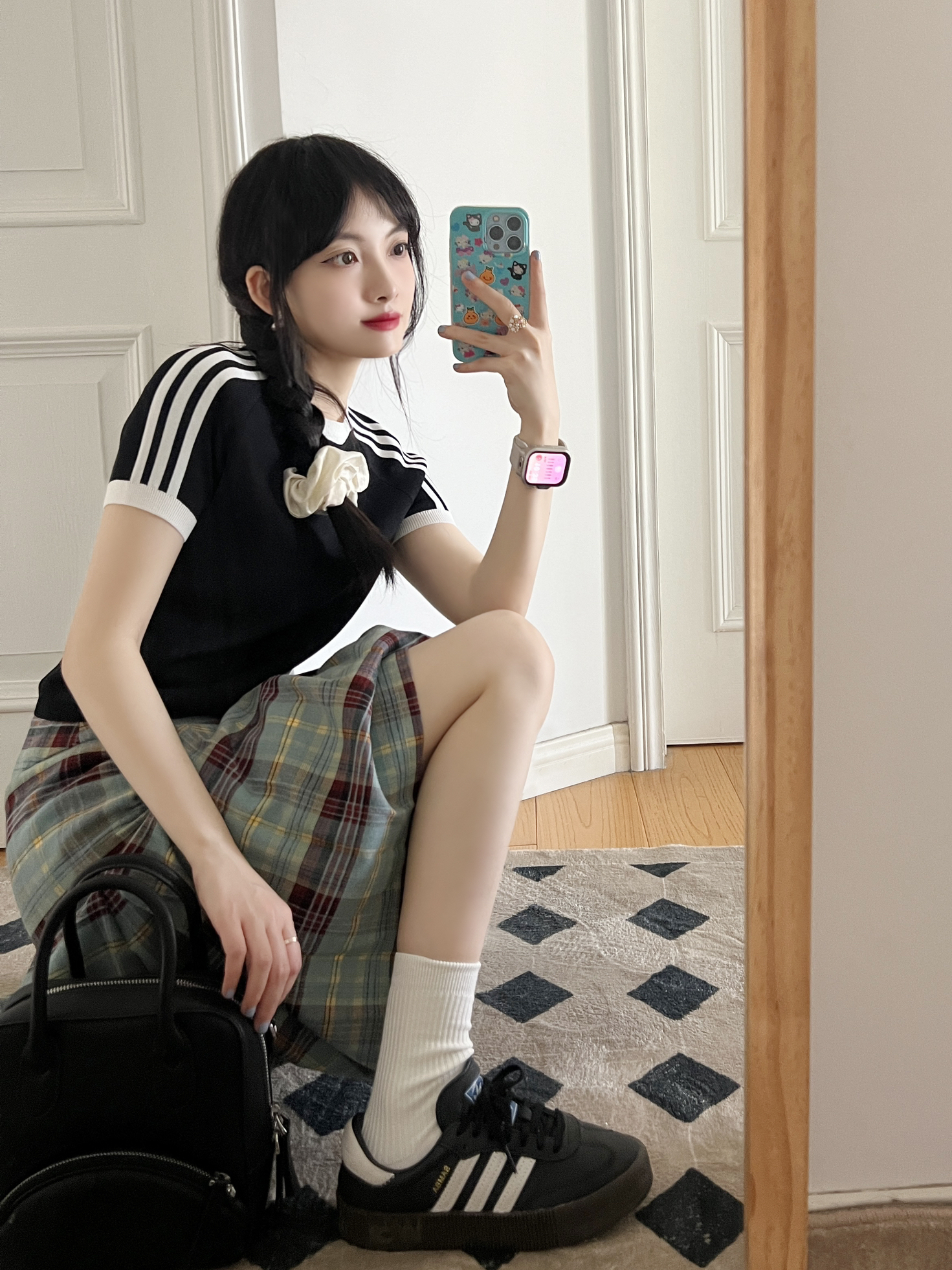adidas girl👧🏻✖️今天是可爱小学妹📚