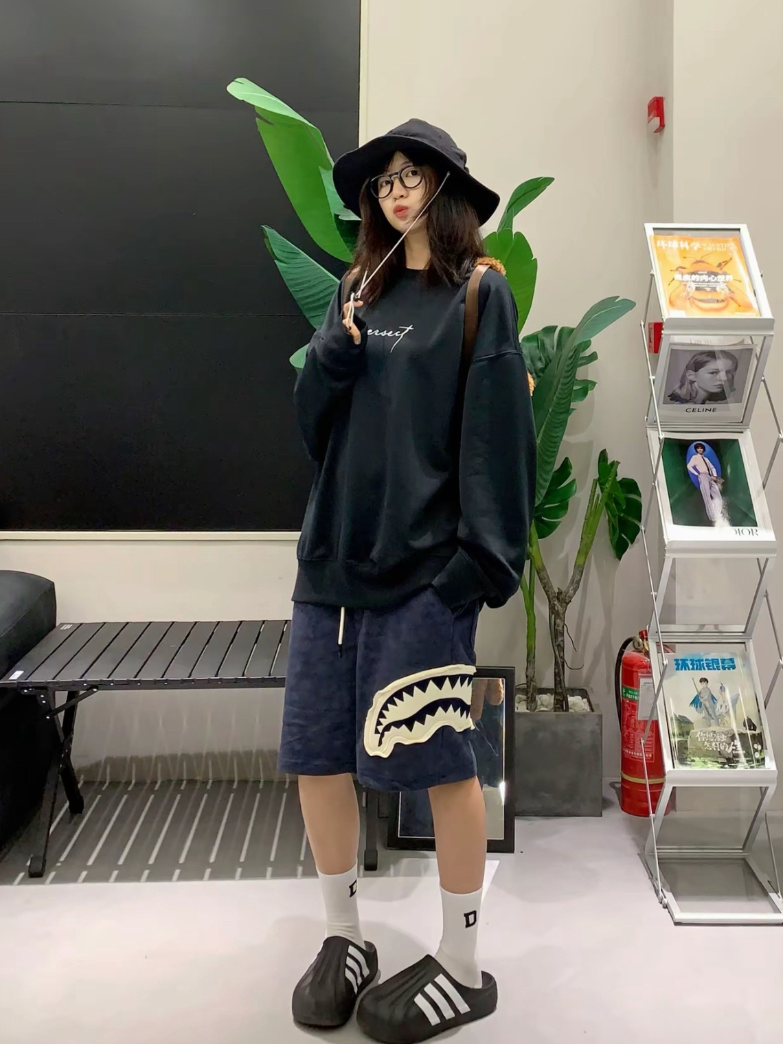 好帅气的一条鲨鱼短裤