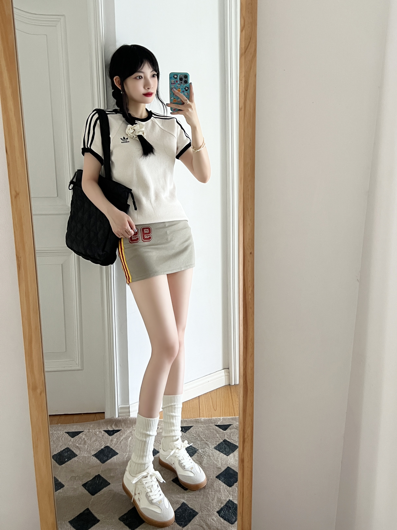 adidas girl👧🏻✖️今天是美式复古辣妹🍒