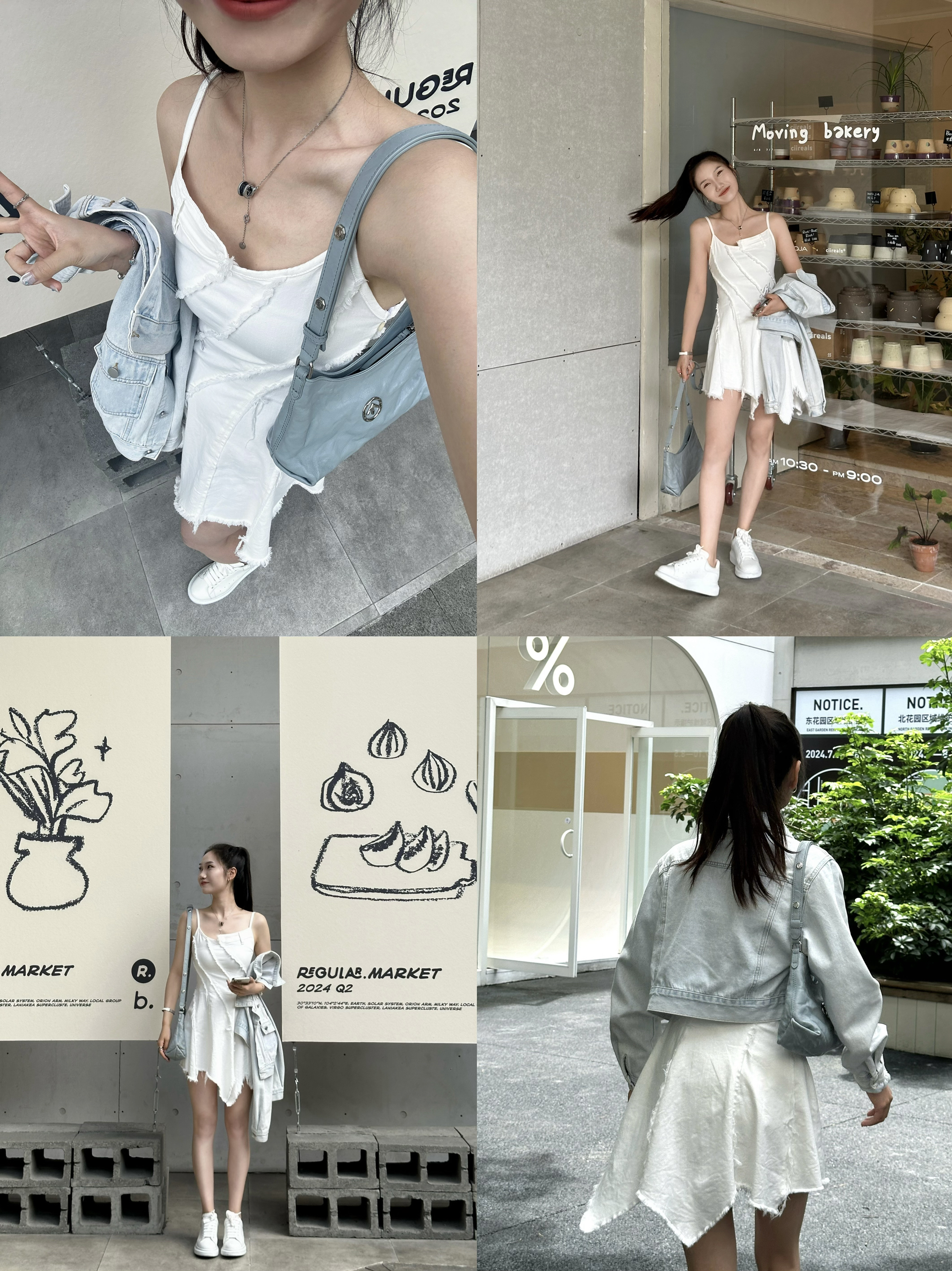 夏天怎么能少了小白裙～