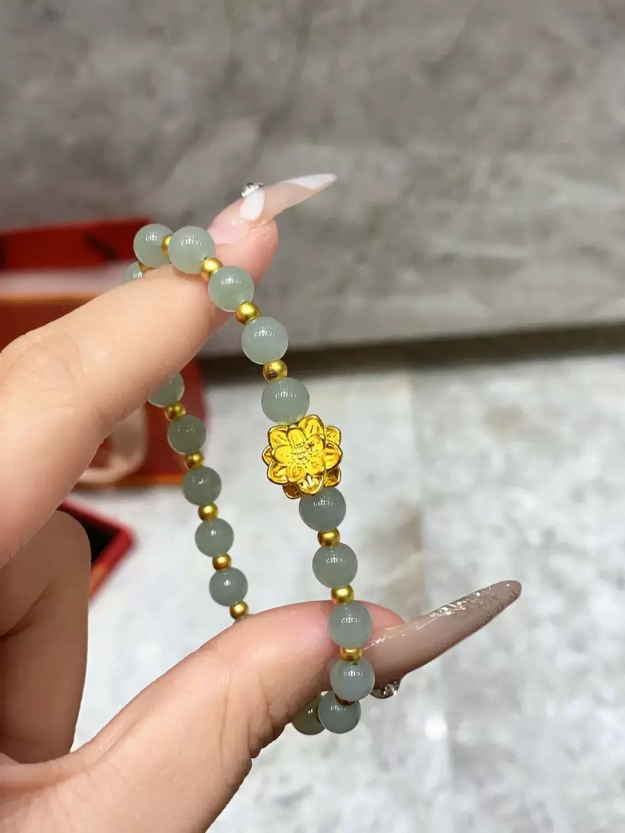 步步生莲米 超适合女生戴的“两世欢”手链！！