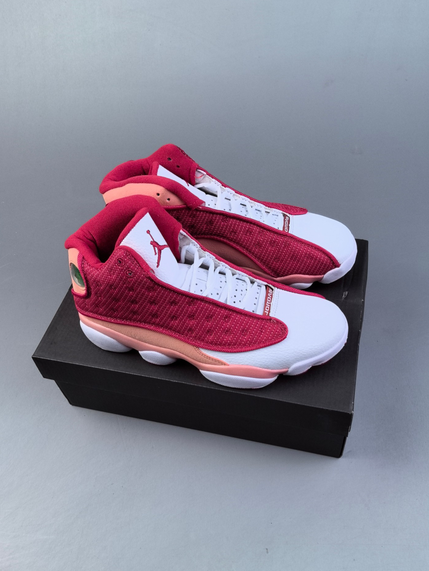 Air Jordan 13 Retro High "Dune Red" 高帮 3M反光 橙白 AJ1