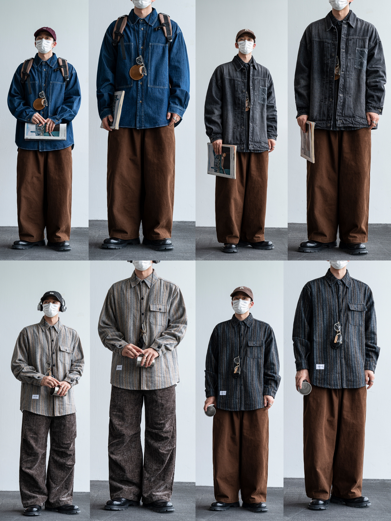 日系 | 衬衫皮鞋穿搭敲有型