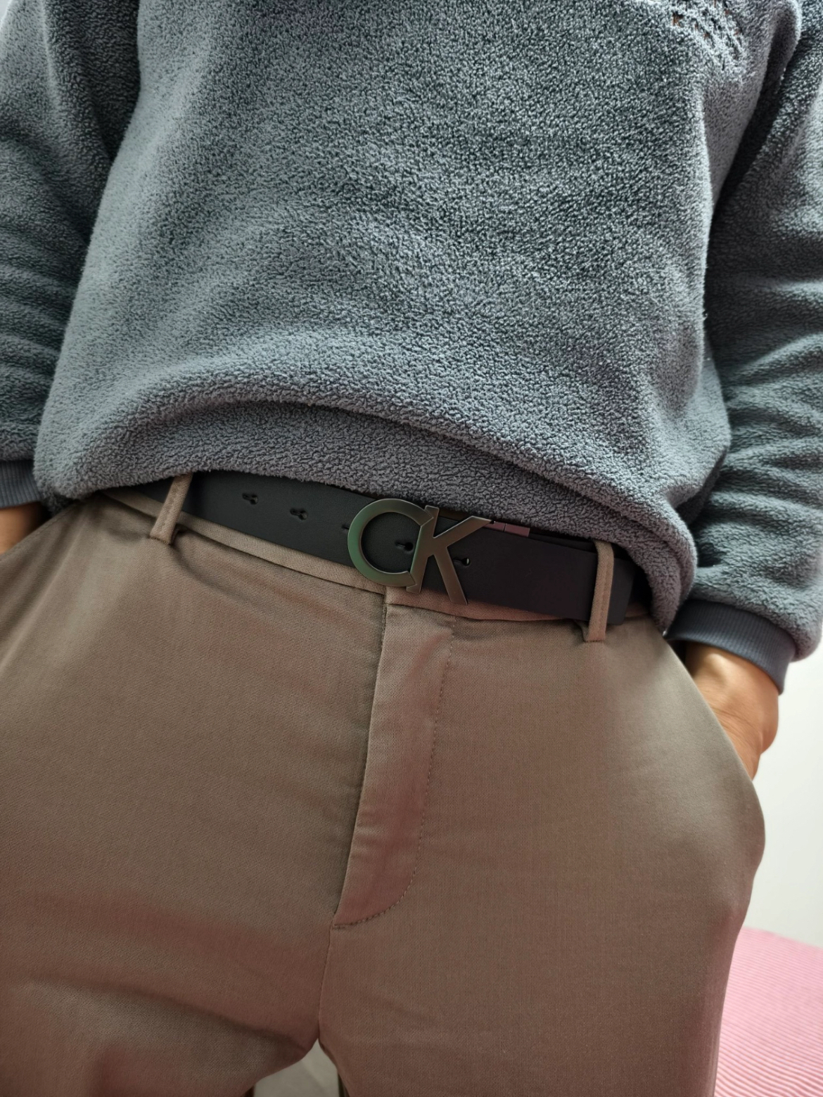 Calvin Klein 出乎意料的高品质腰带