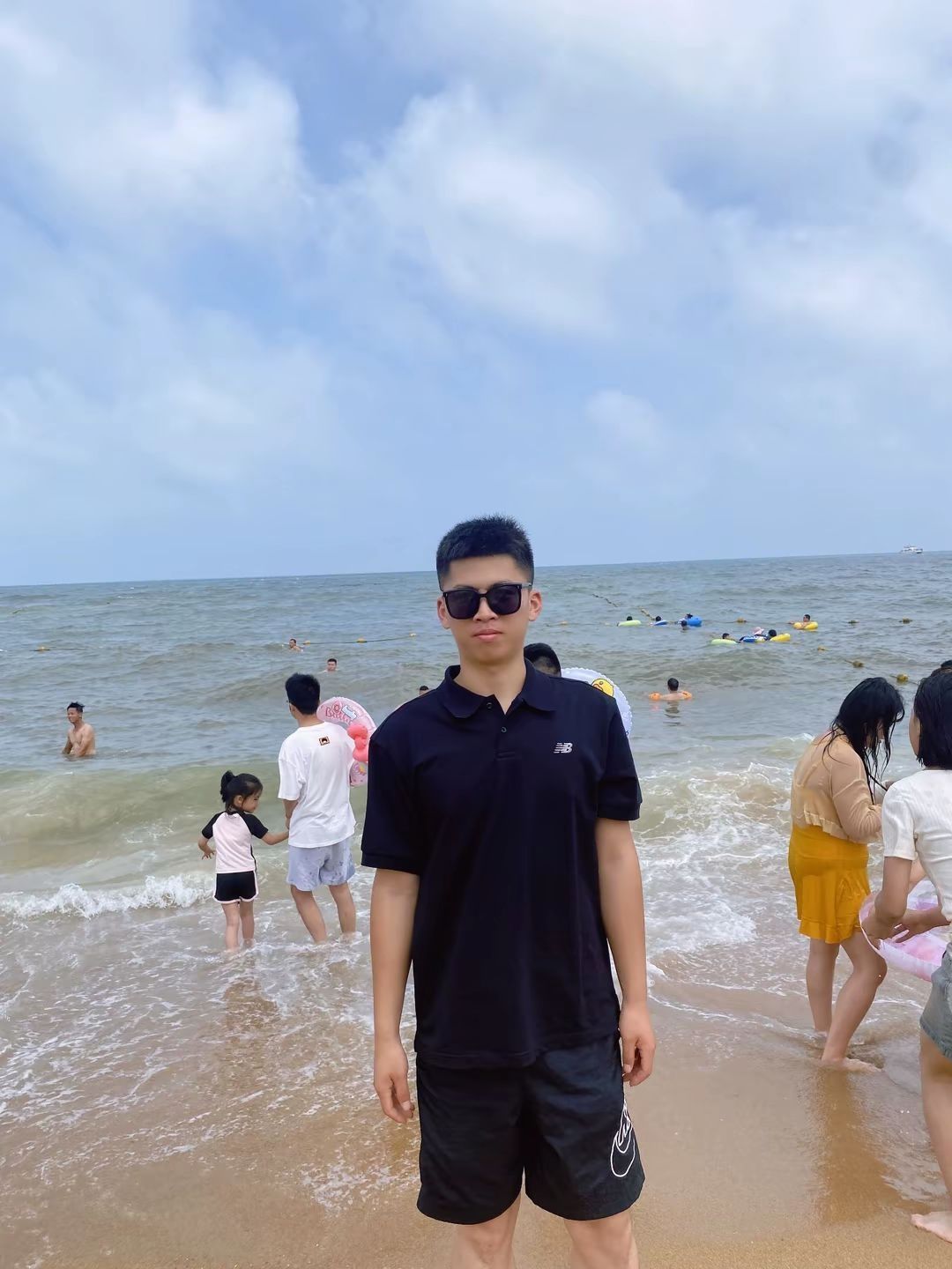 爆款警告！💥New Balance纯色透气短袖翻领Polo衫👕