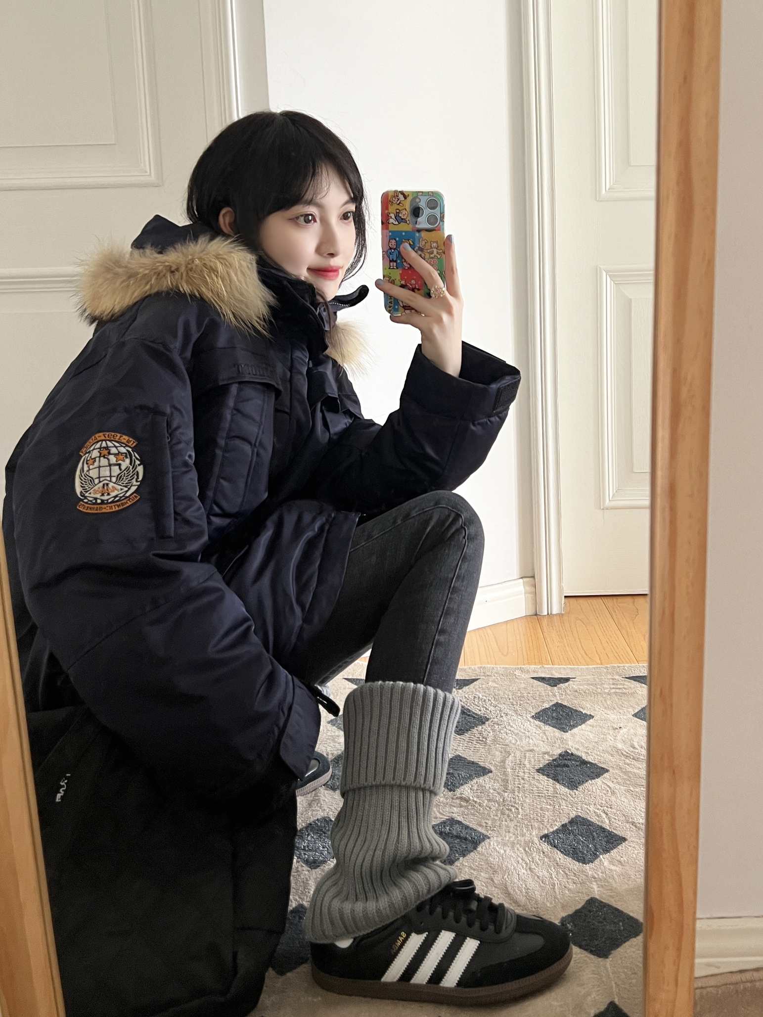 adidas girl👧🏻✖️浅浅的反季一下吧❄️