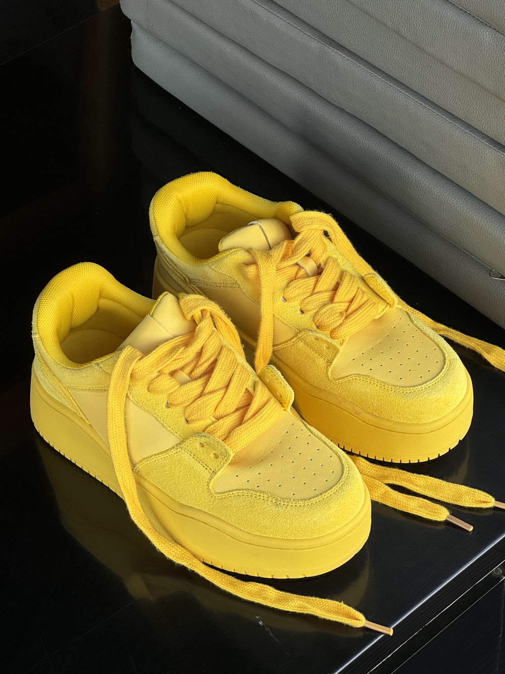 多巴胺配色厚底板鞋！甜酷女孩狠狠闭眼入～