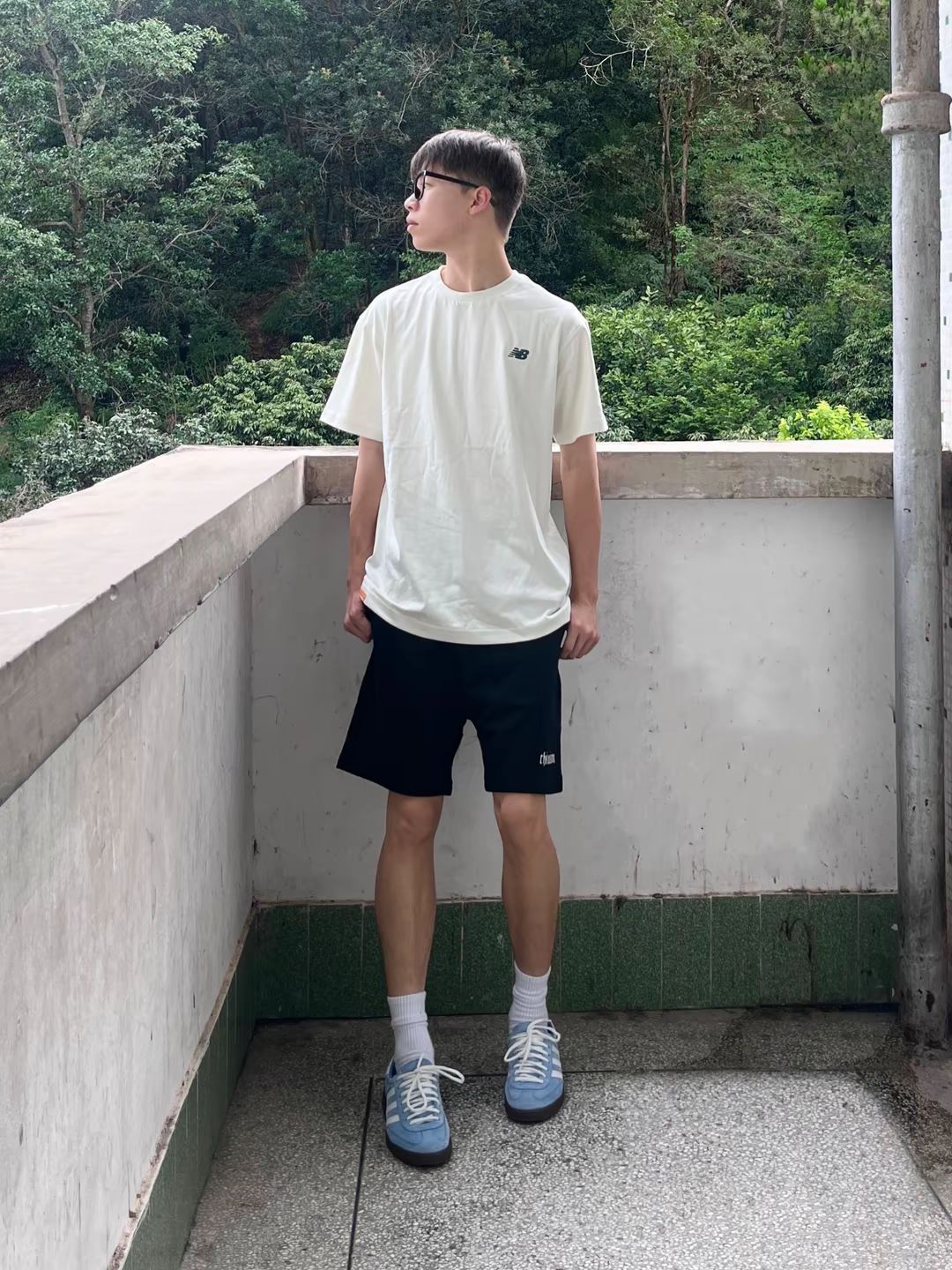 🔥爆款来袭！New Balance 👕套头字母圆领短袖T恤，让你秒变潮人！