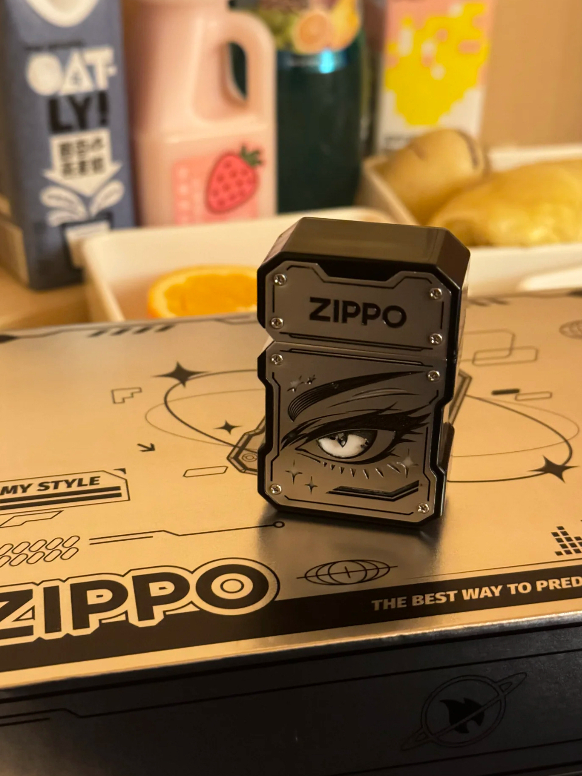 zippo 设计感超强的创意打火机