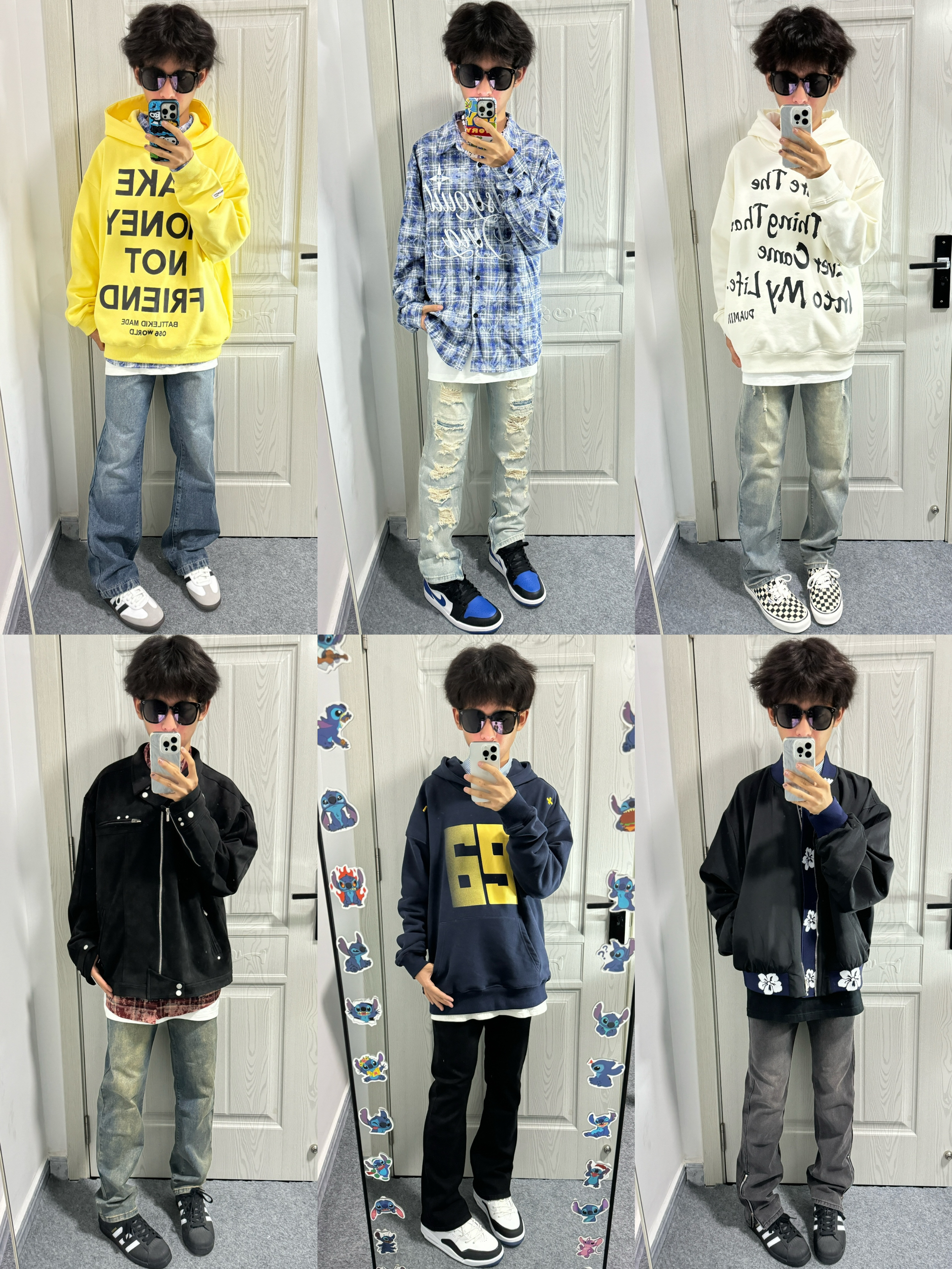 🍂潮男入秋一周穿搭合集‼️
