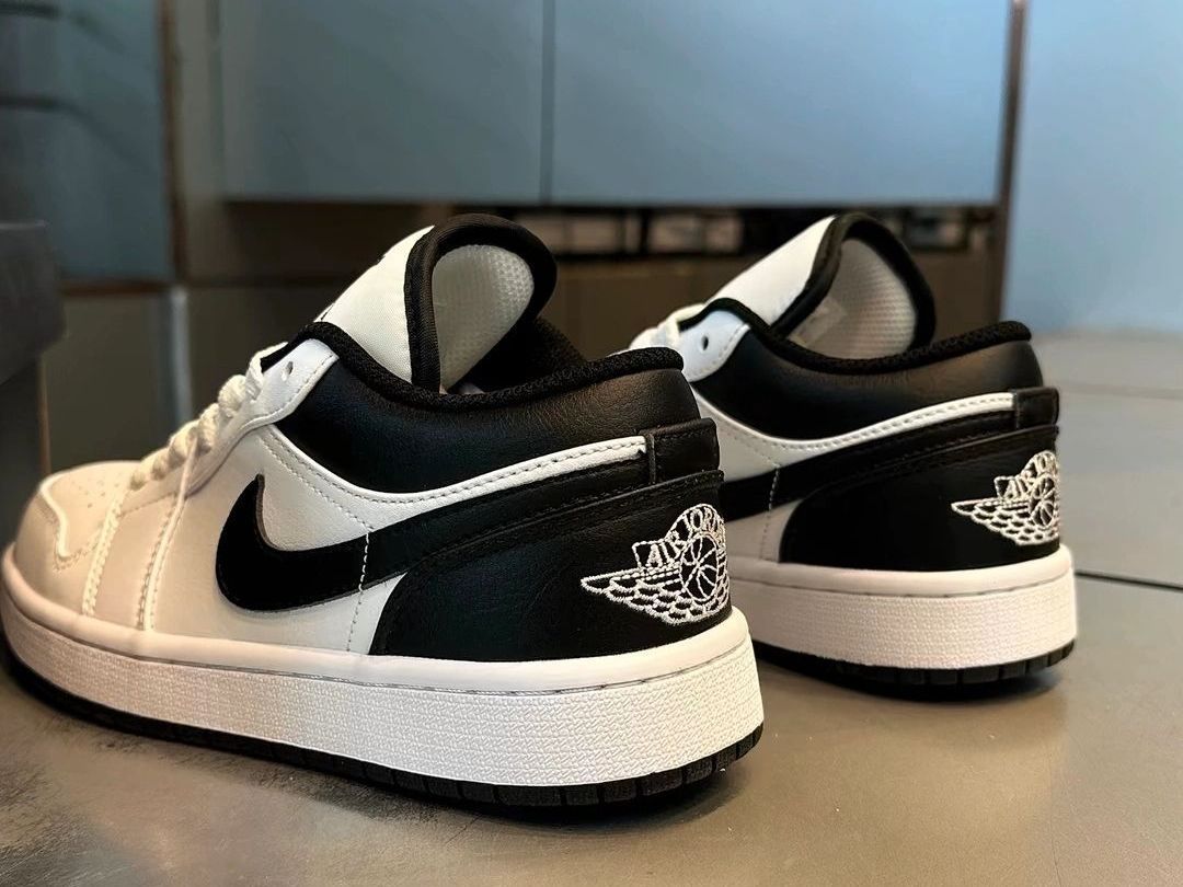 Air Jordon1 Low白黑色