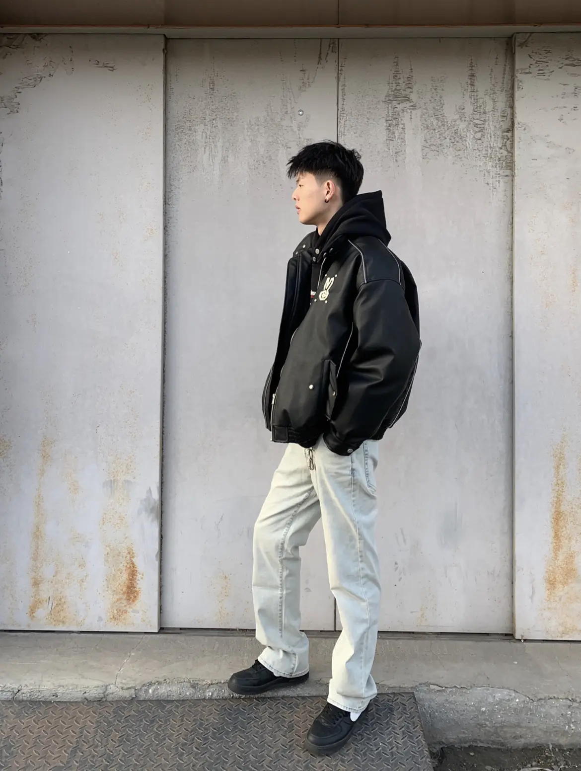 百搭牛子裤穿出美式出街感