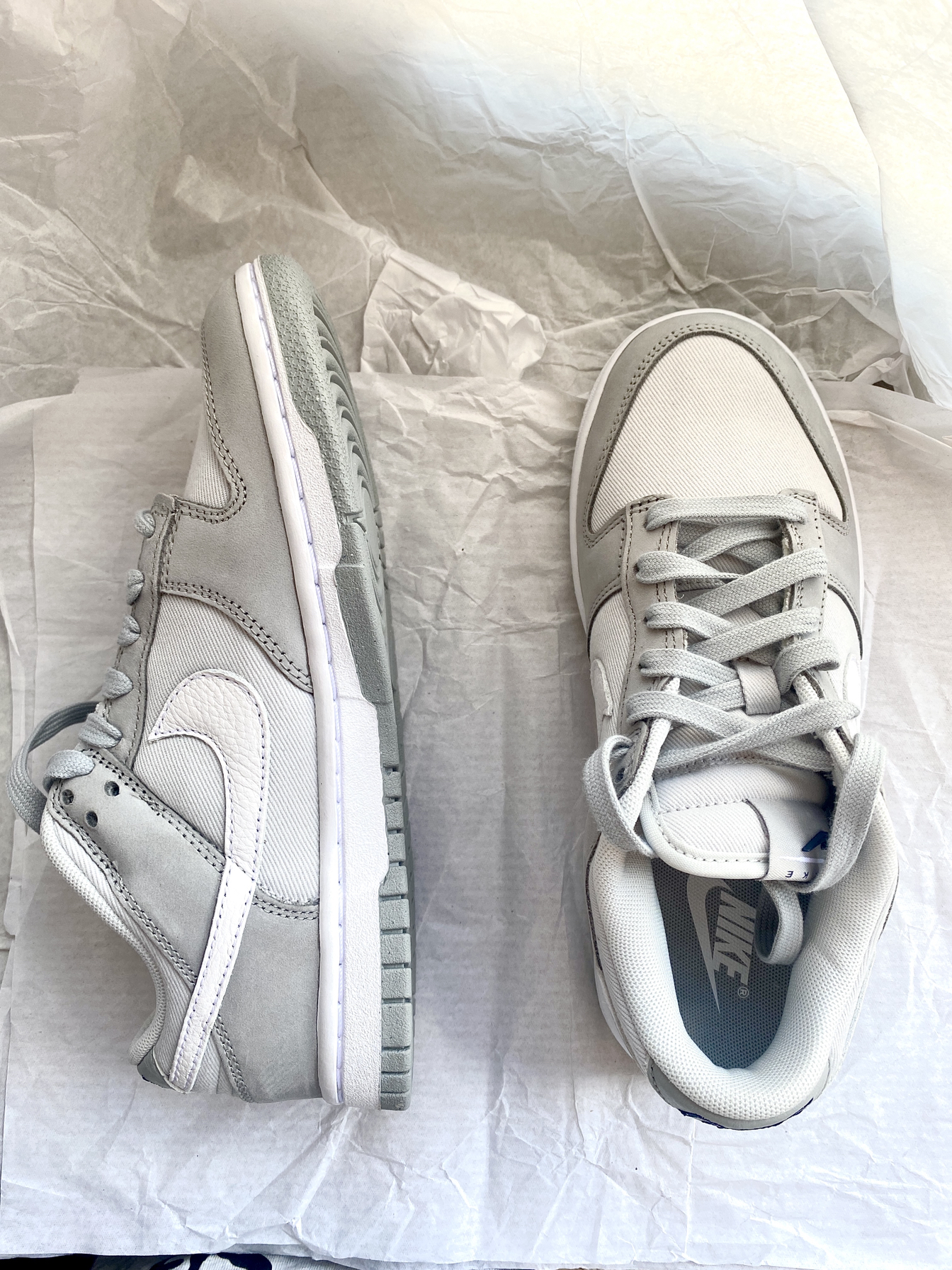 分享一双宝藏灰色学生党dunk