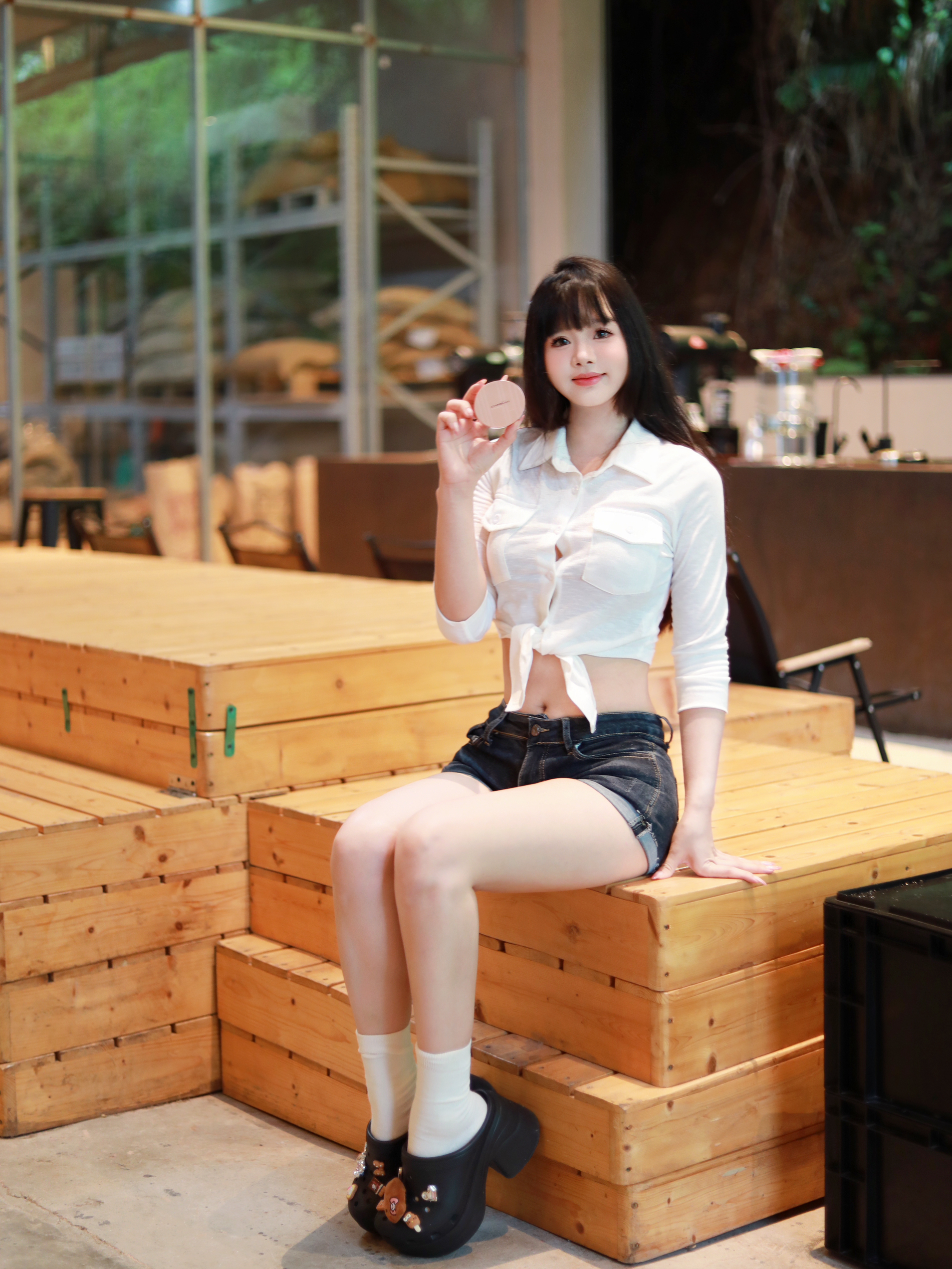 今天妆容的满意度直接壹百分