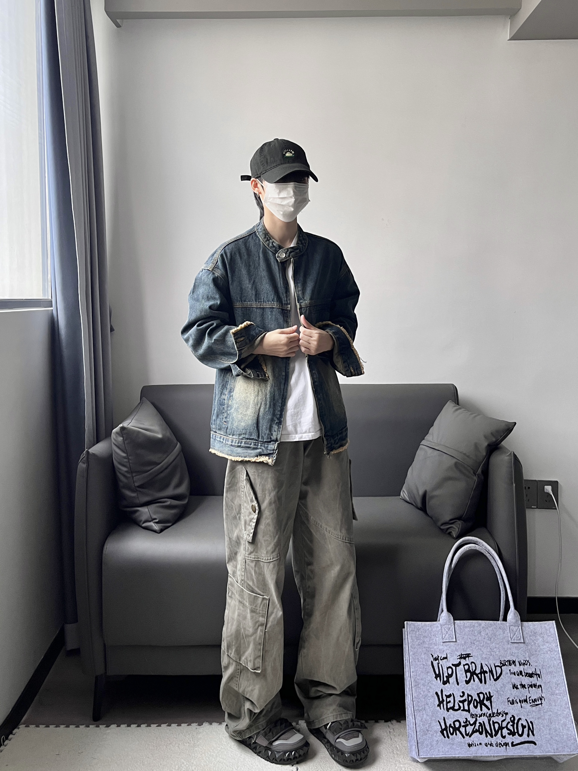 ootd｜牛仔夹克有点🆒