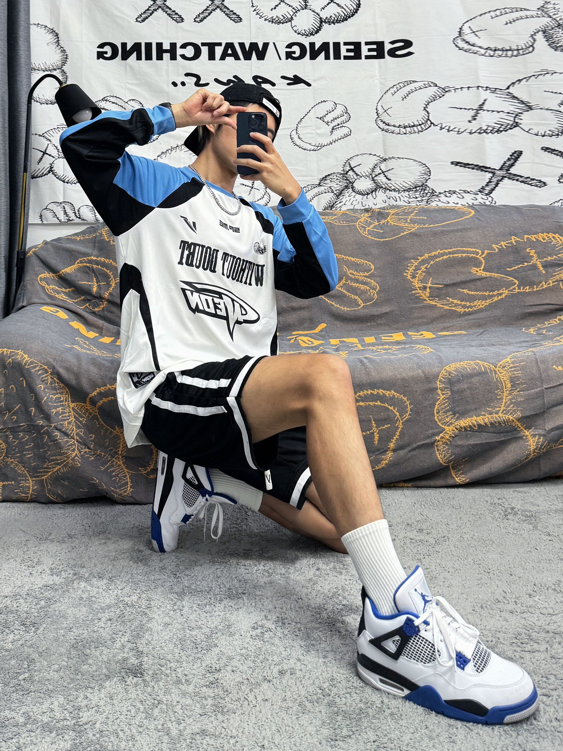 OOTD | 拼接撞色潮流穿搭🏀街头感满满