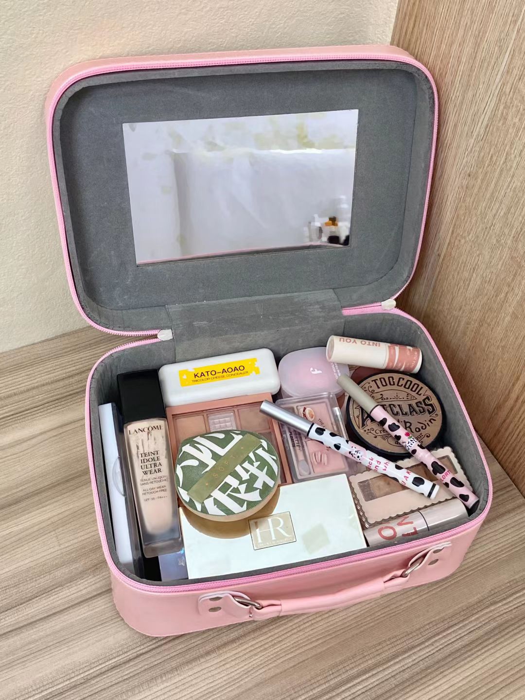 学生党第1️⃣次直观感受到精简化妆品...