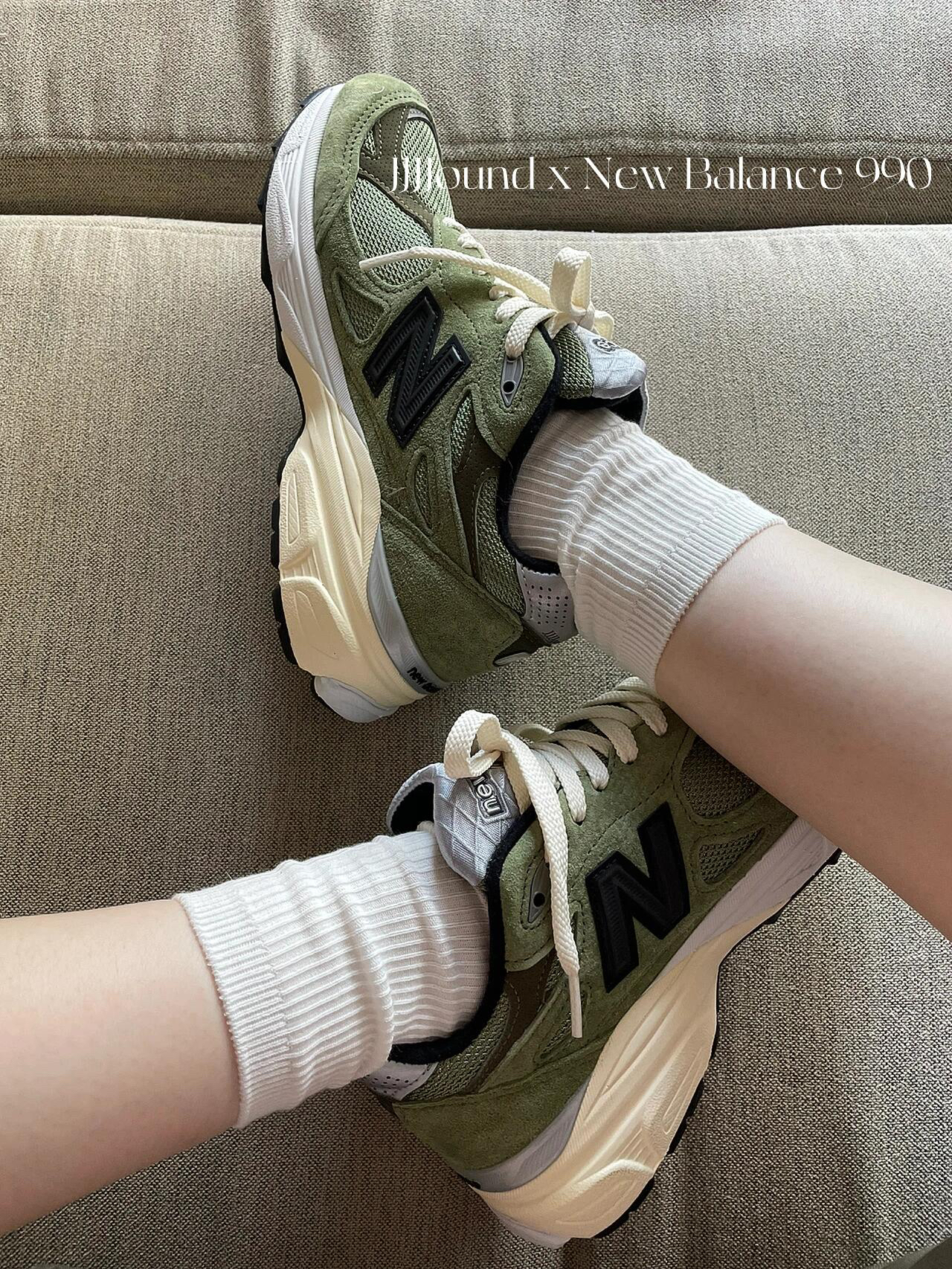 一双颜值超高的New balance 990