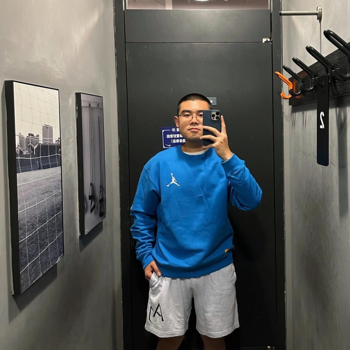 🔵⚪️蓝白色调搭配
