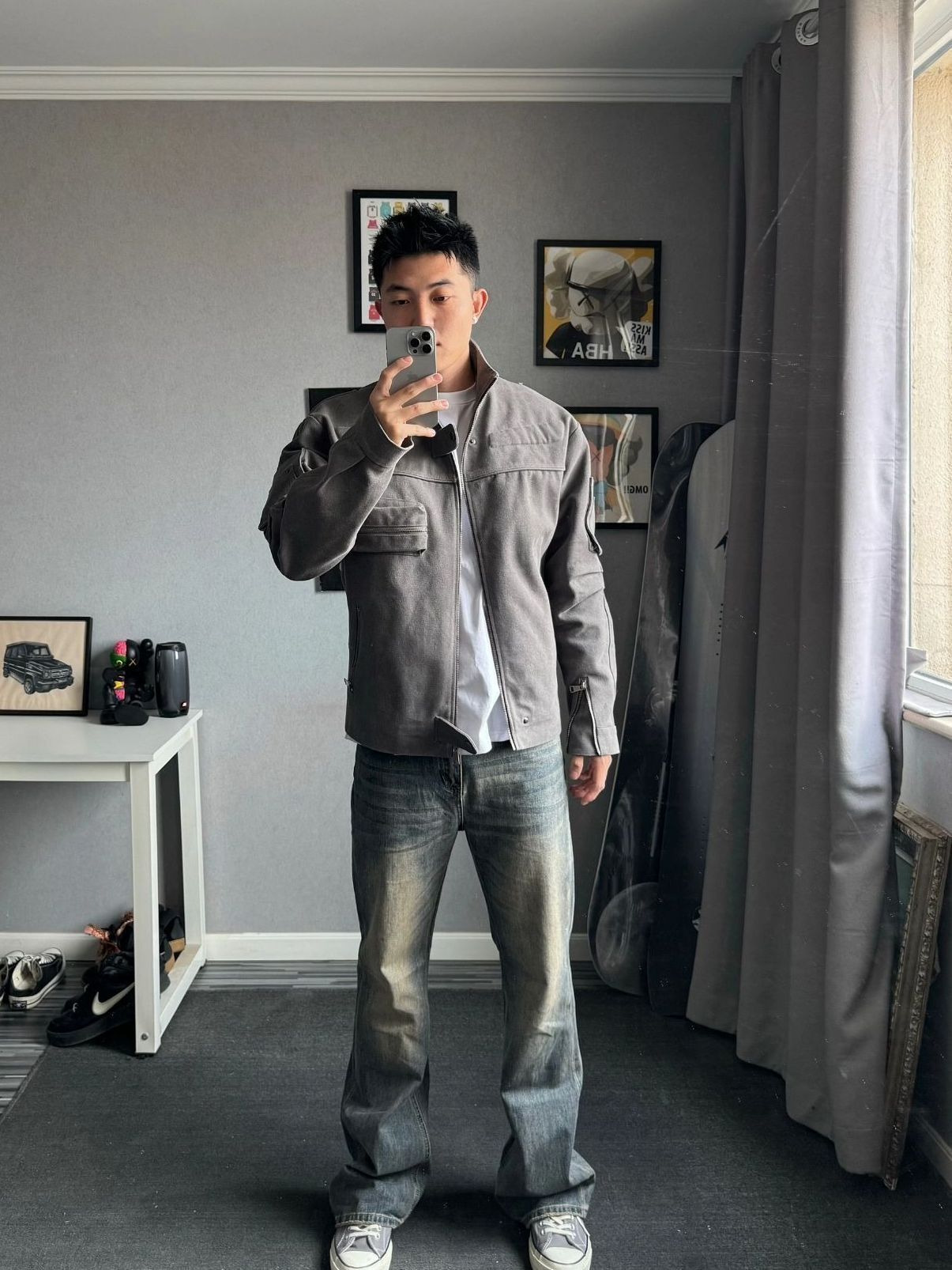 美式高街氛围感裤子分享