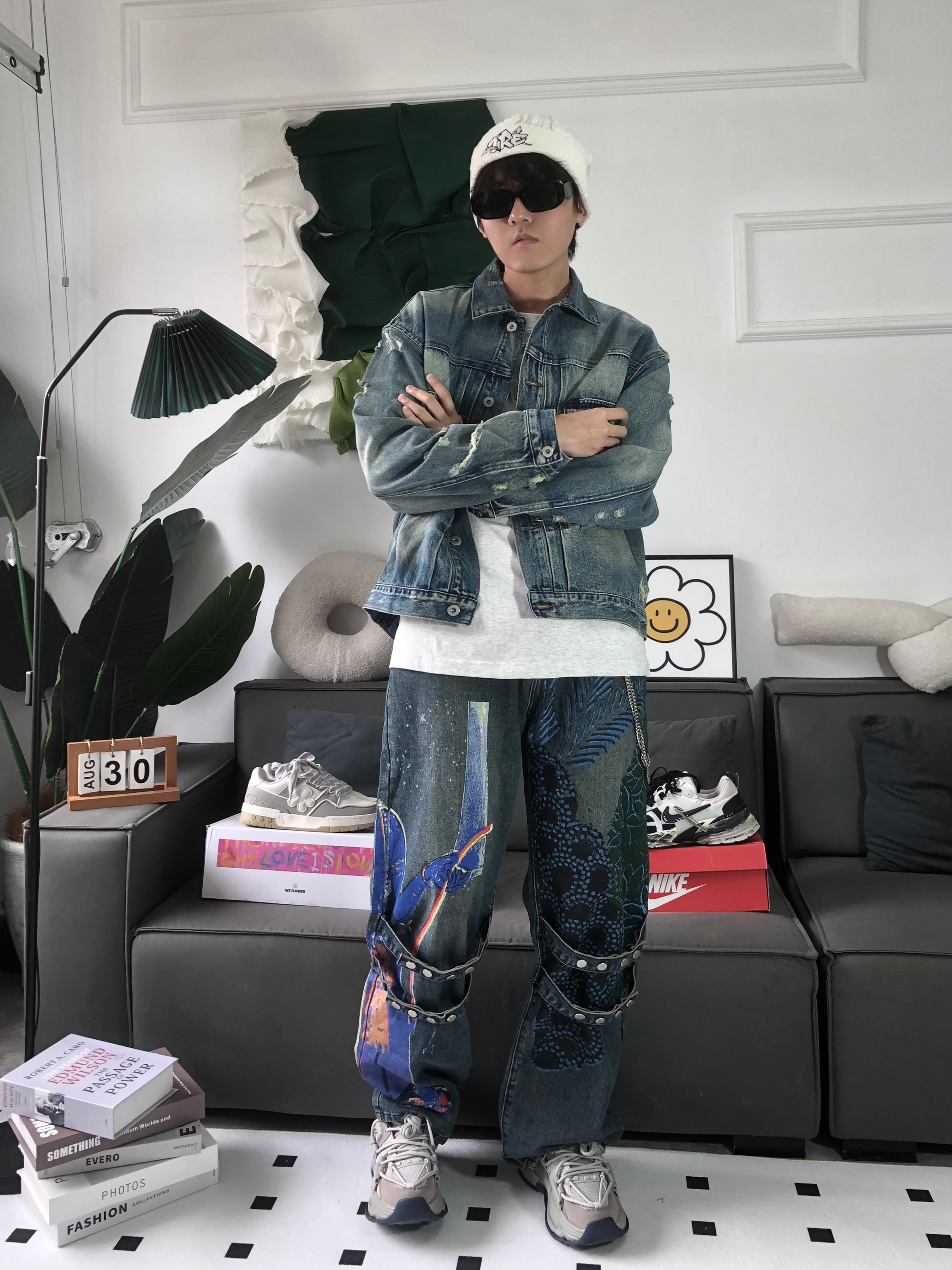 普通男生秋冬怎么穿出牛仔风🤠