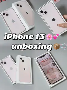 数码开箱🫧iPhone 13🌸💕🫧