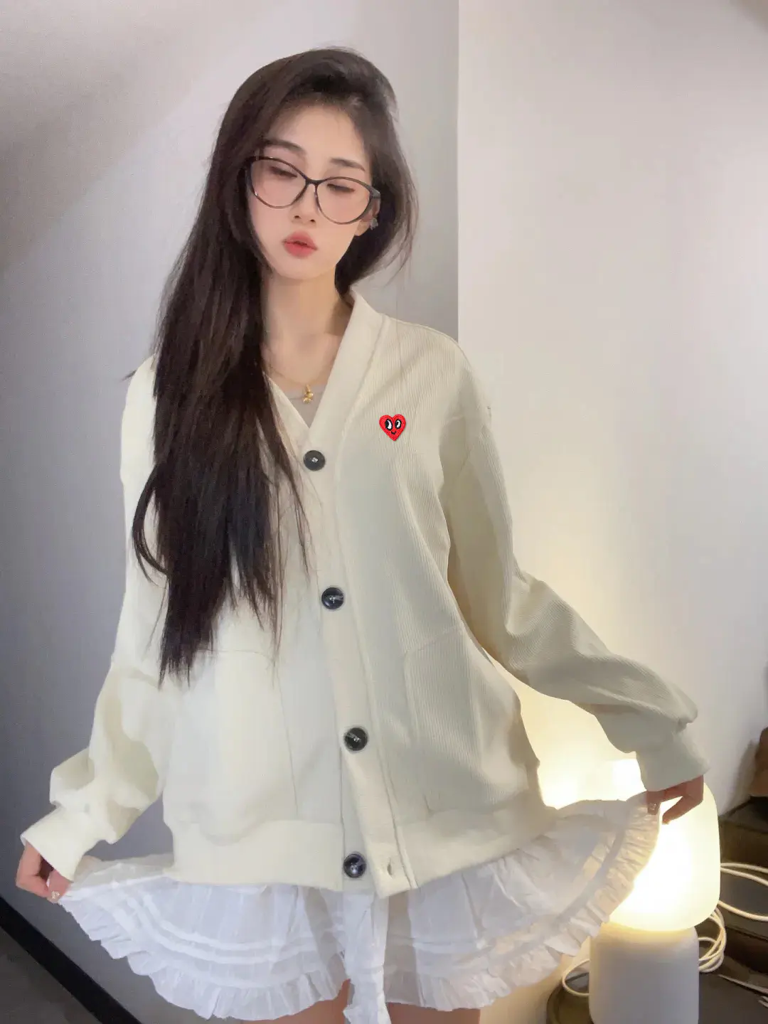 是我想要的松弛感针织开衫