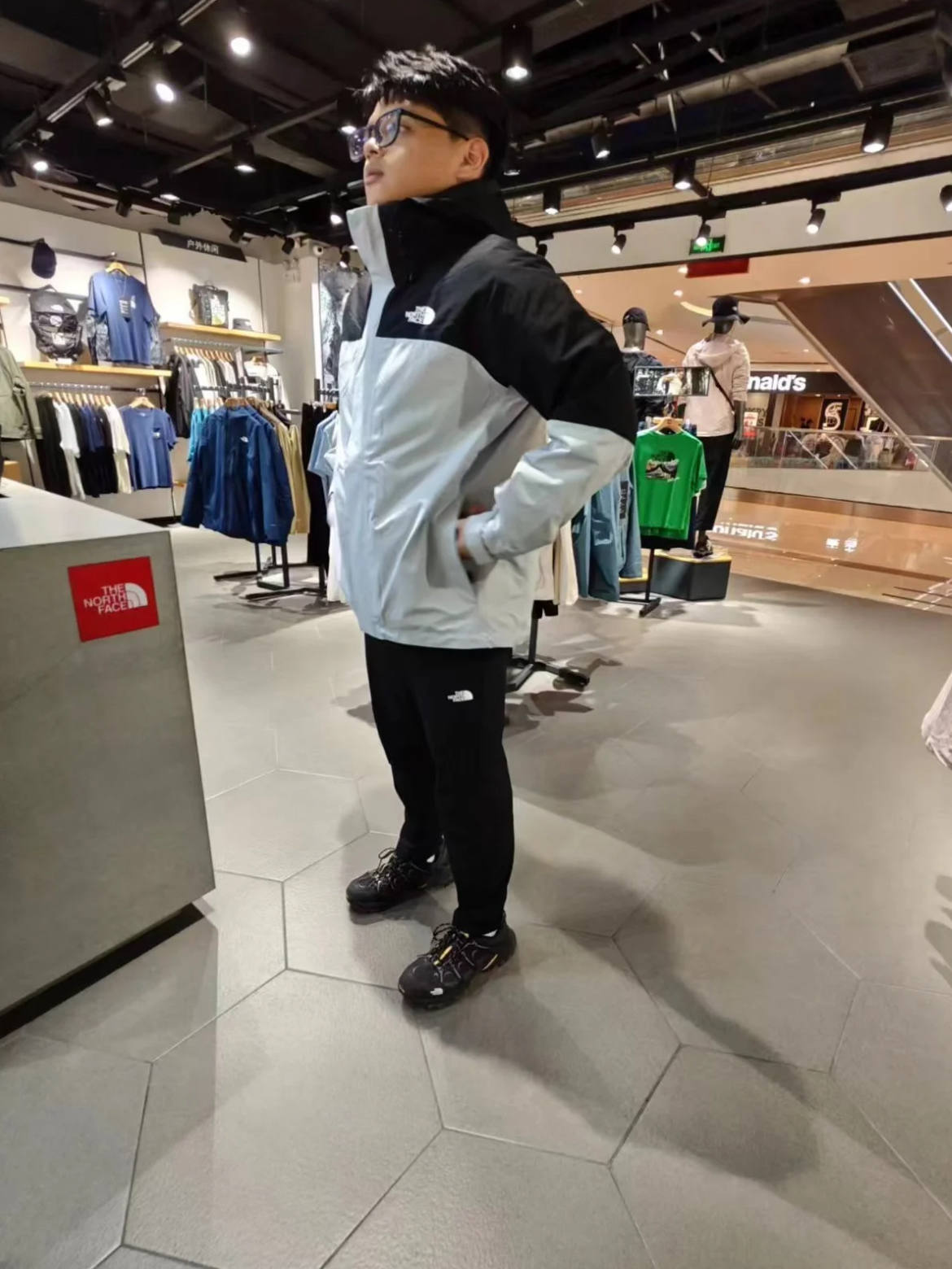 TheNorthFace 百搭三合一冲锋衣果然没看错