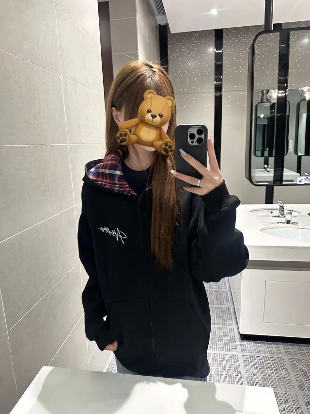秋日出游ootd🖤休闲韩系卫衣