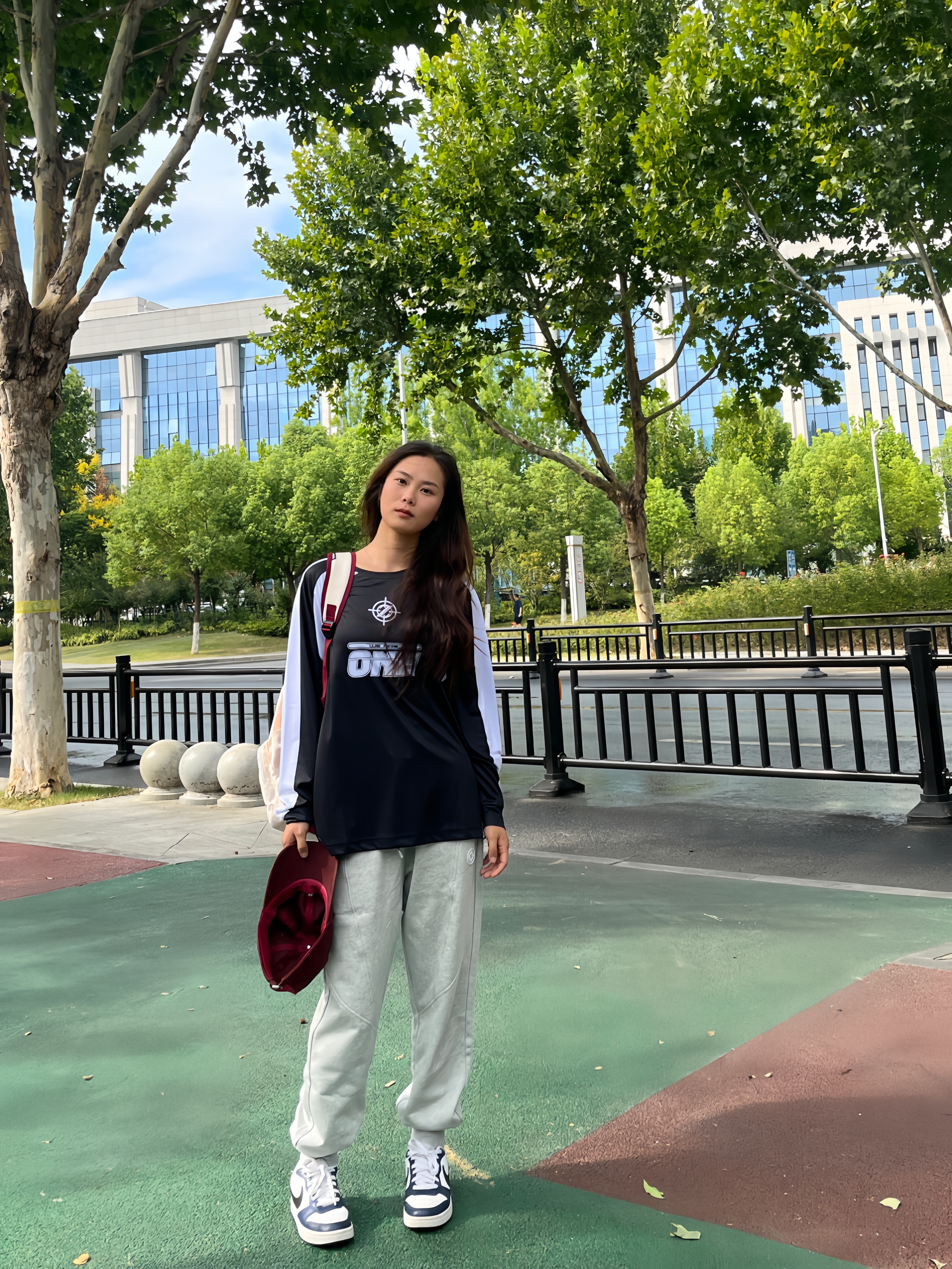 OOTD｜平价颜值高的投篮服！！！