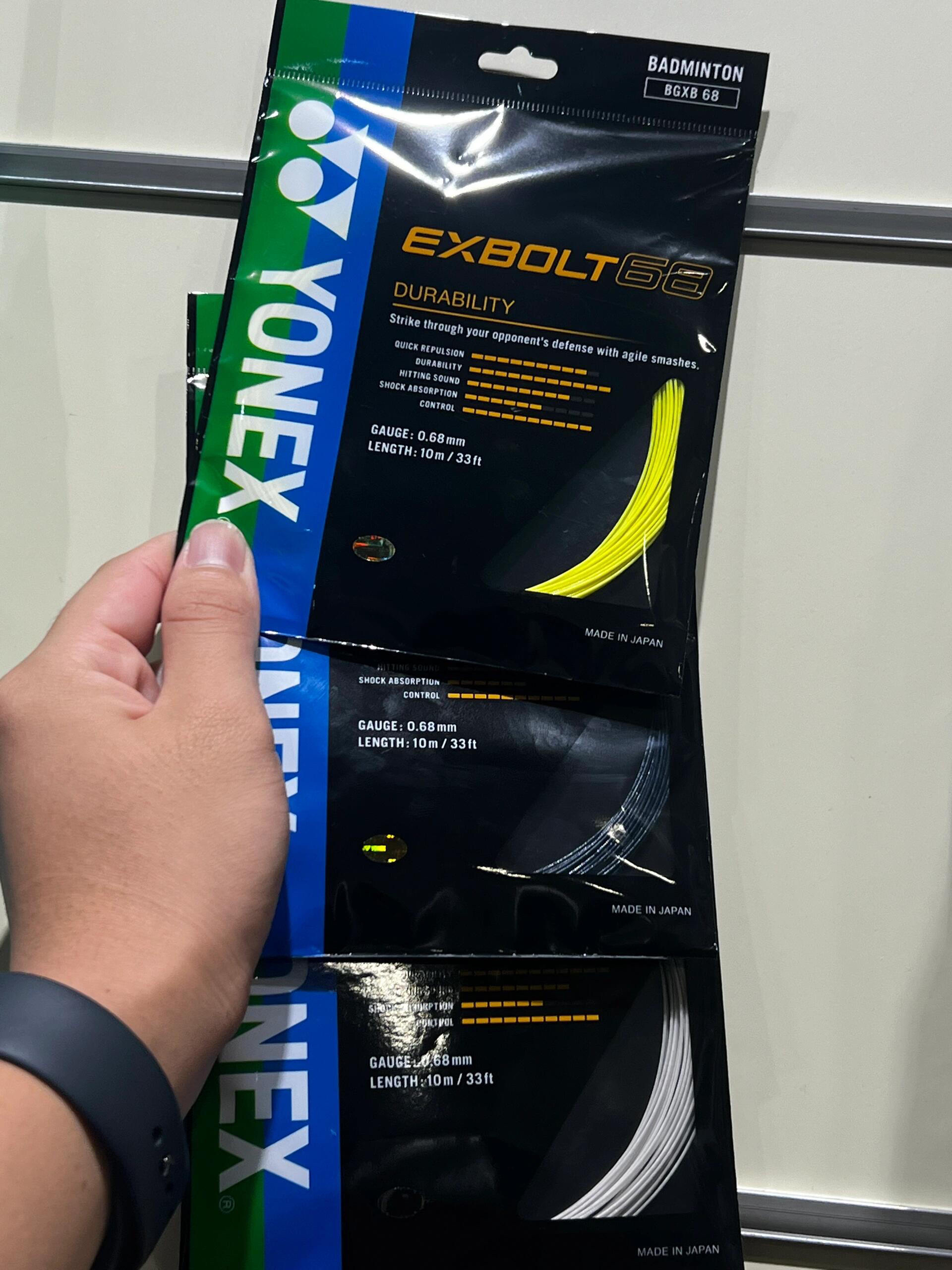 🇲🇾 Yonex EXBOLT 68 来了❗️❗️