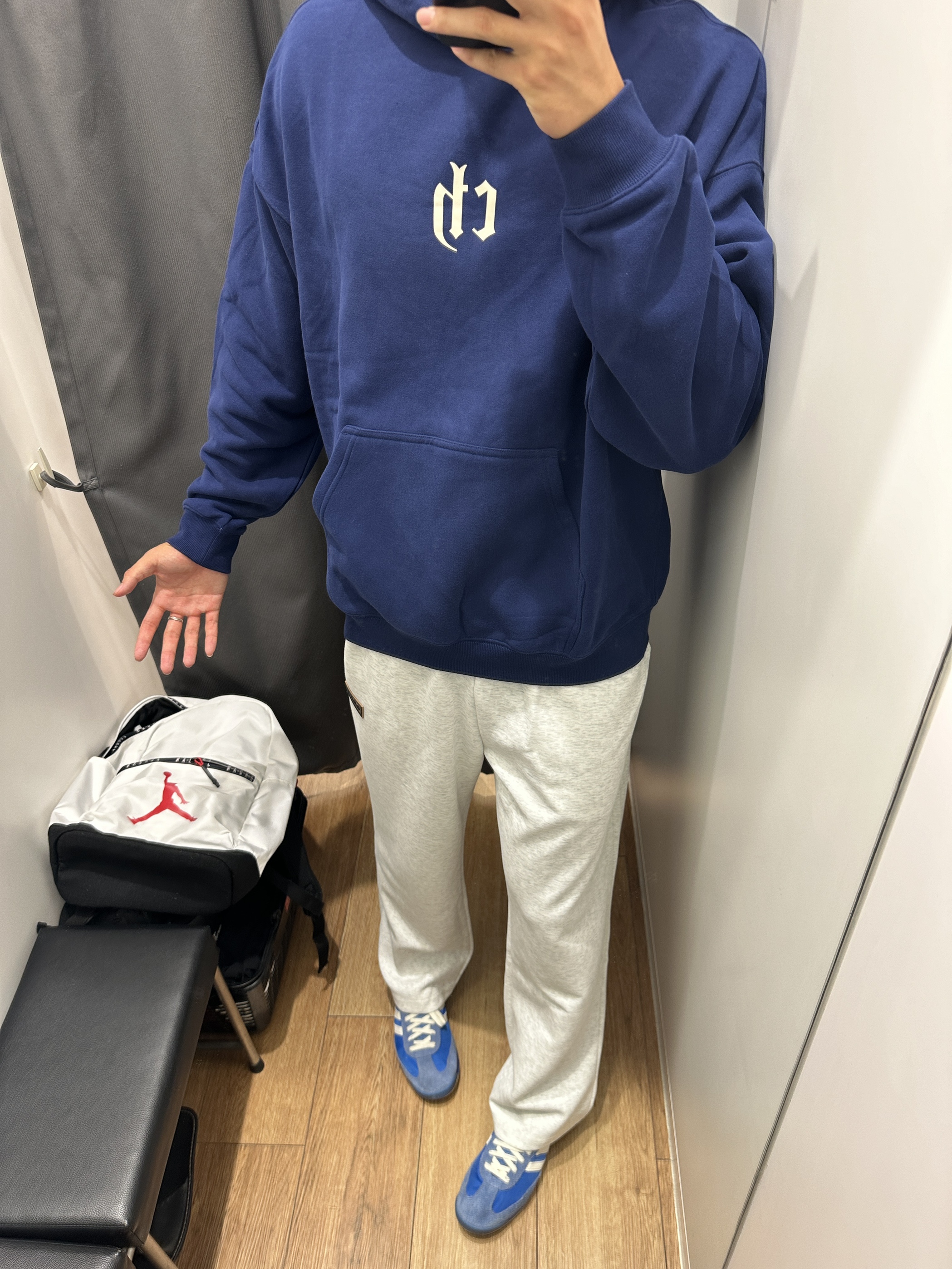 Ootd蓝色系真的好青春