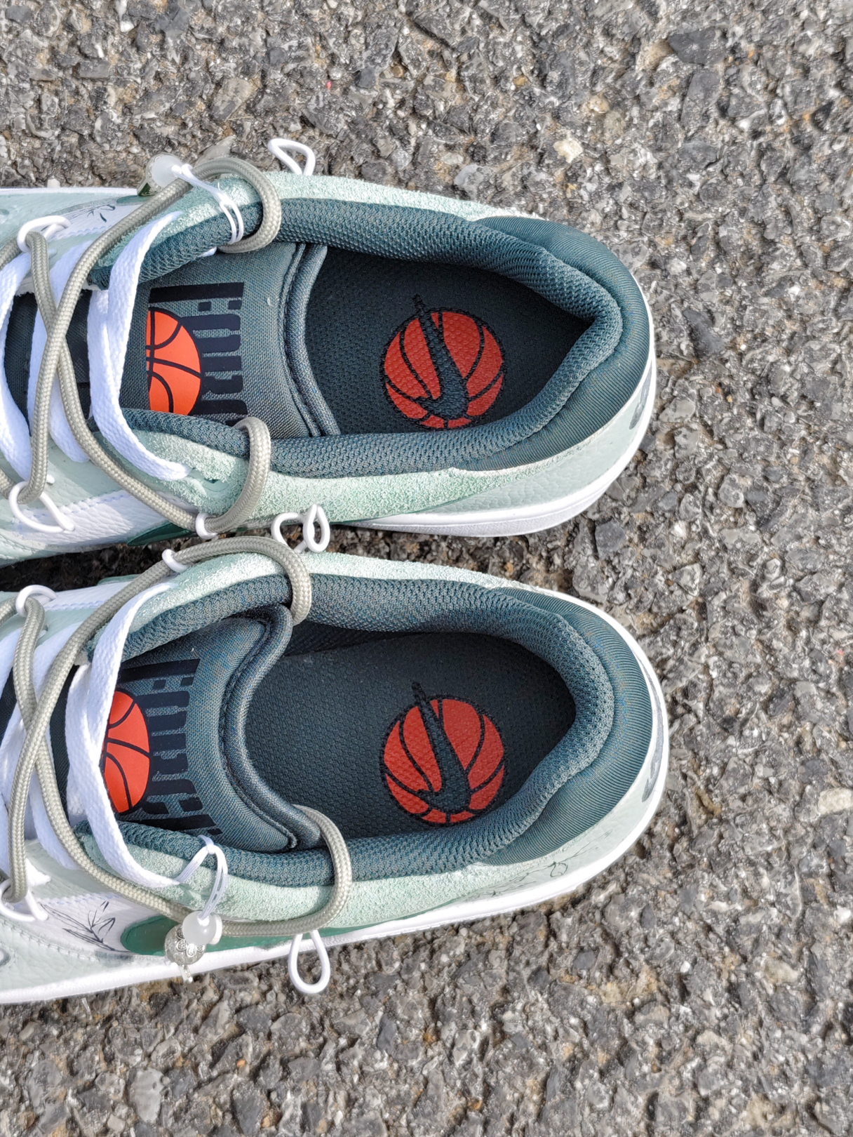 哇趣！国风绿竹Nike美晕了～开学穿正好