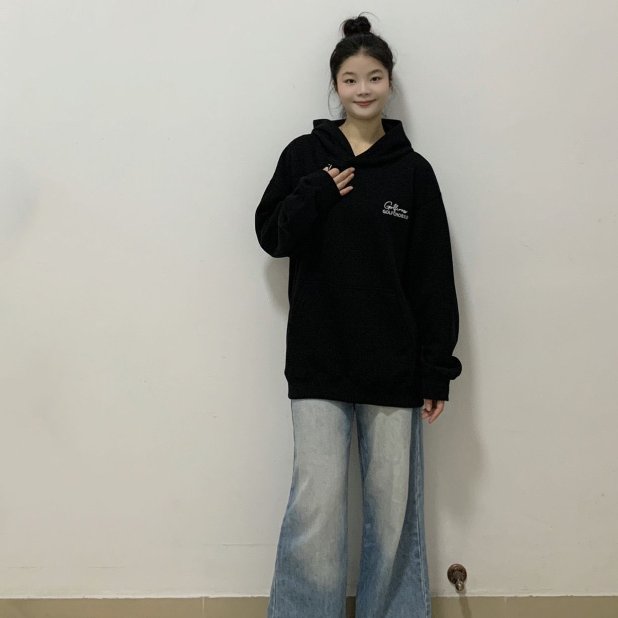 🎉帽子绣花美式连帽卫衣！这简直太好看了吧！🤩